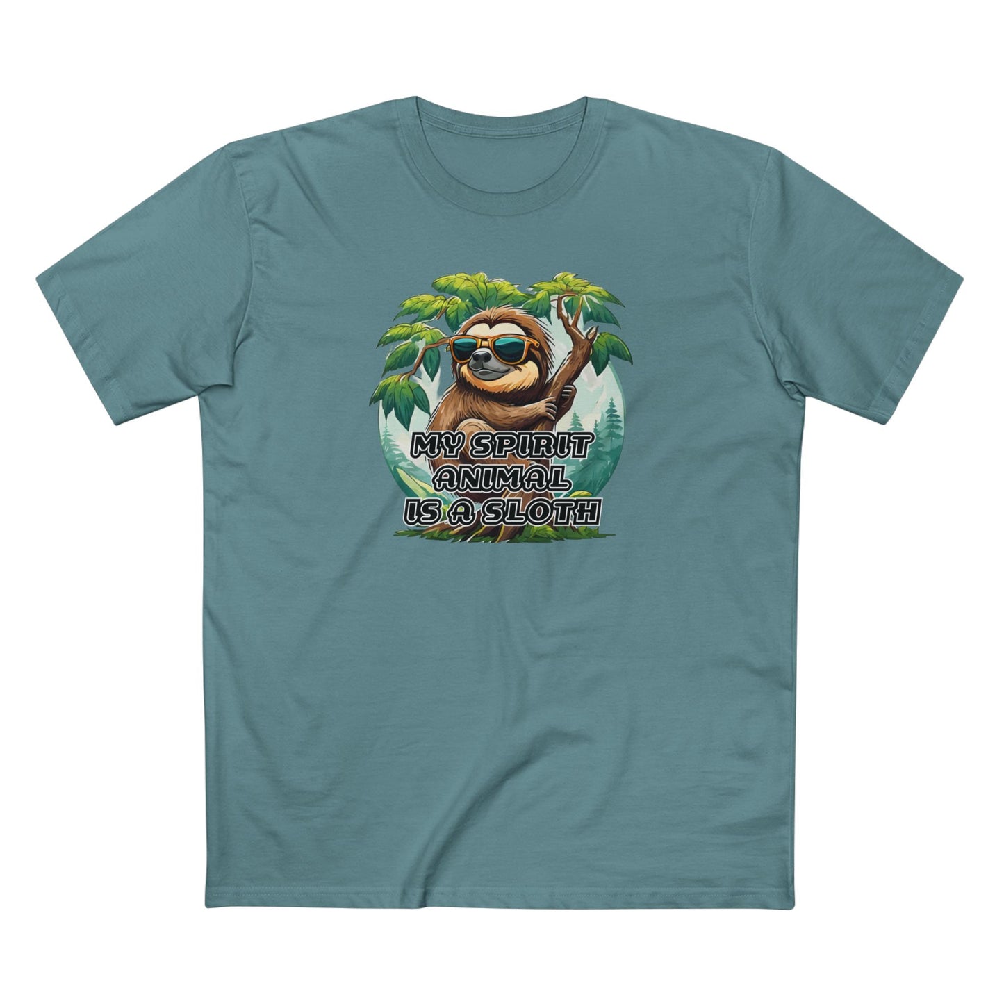 My spirit animal is a sloth - Men's Staple Tee