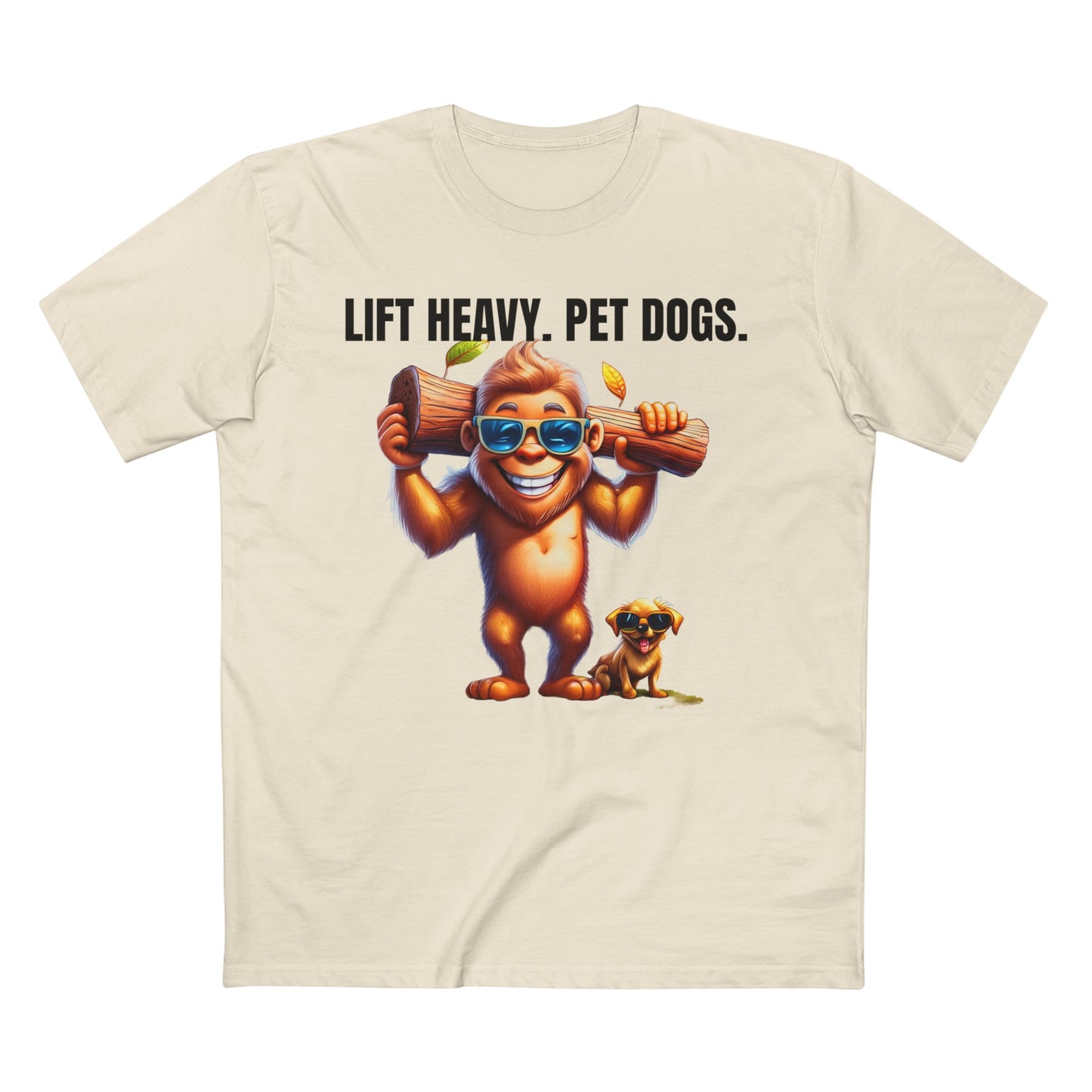 Lift heavy pet dogs 1 - Men's Staple Tee