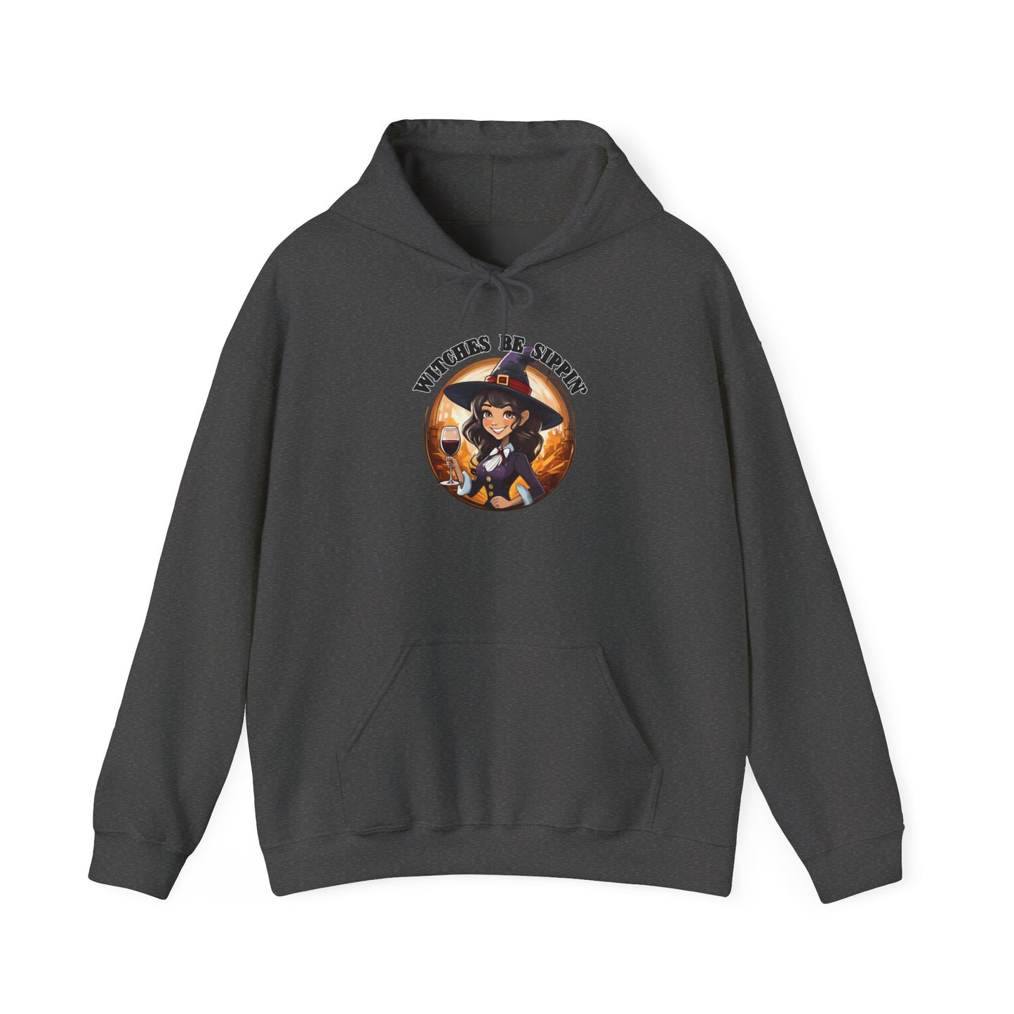 Witches Be Sippin' - Unisex Heavy Blend™ Hooded Sweatshirt