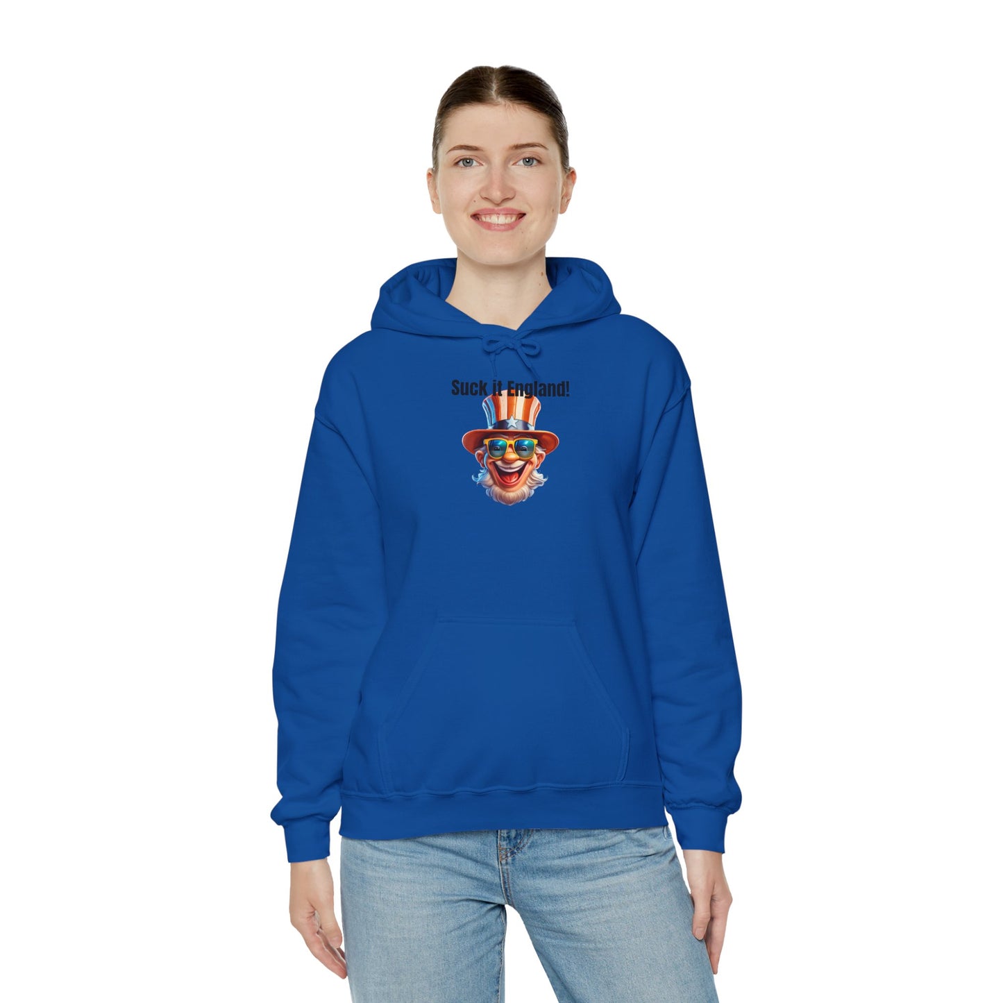 Suck it England! - Unisex Heavy Blend™ Hooded Sweatshirt