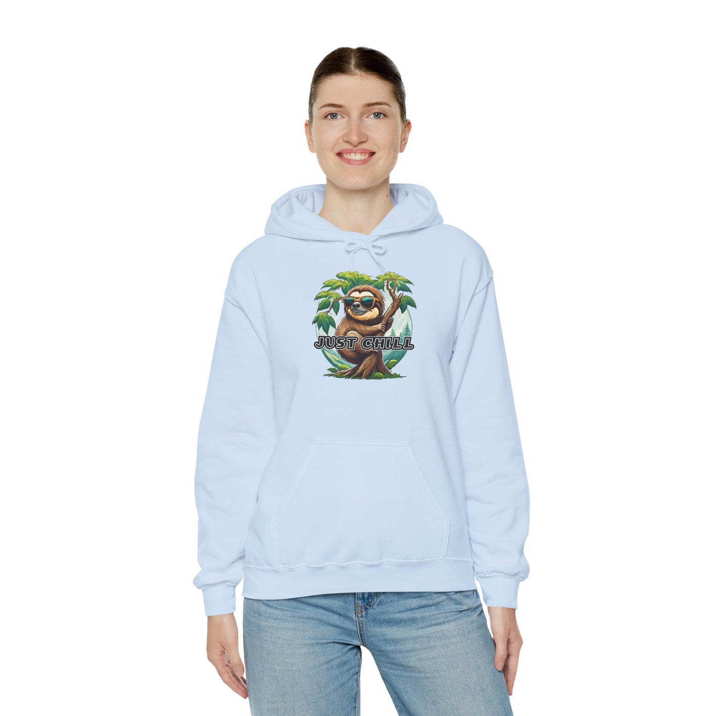 Just chill - Unisex Heavy Blend™ Hooded Sweatshirt