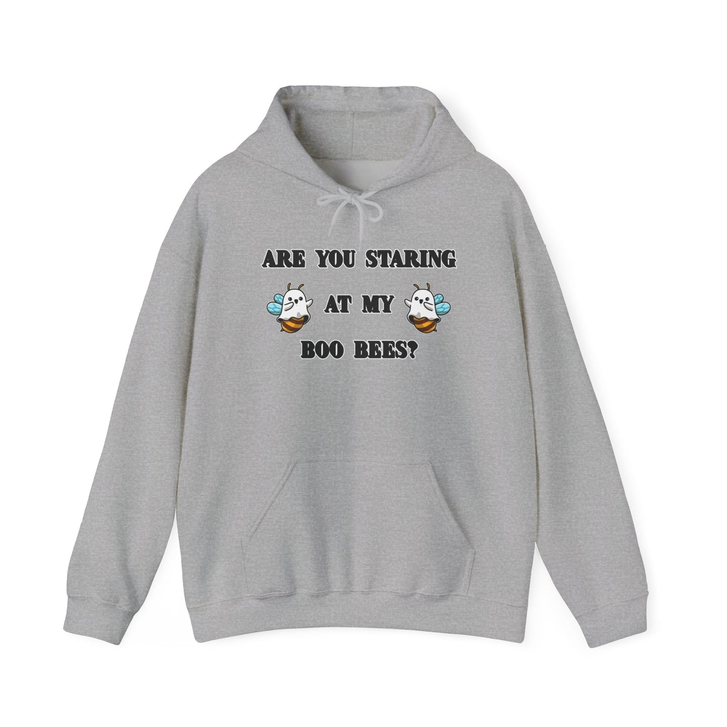 Are you staring at my boo bees? - Unisex Heavy Blend™ Hooded Sweatshirt