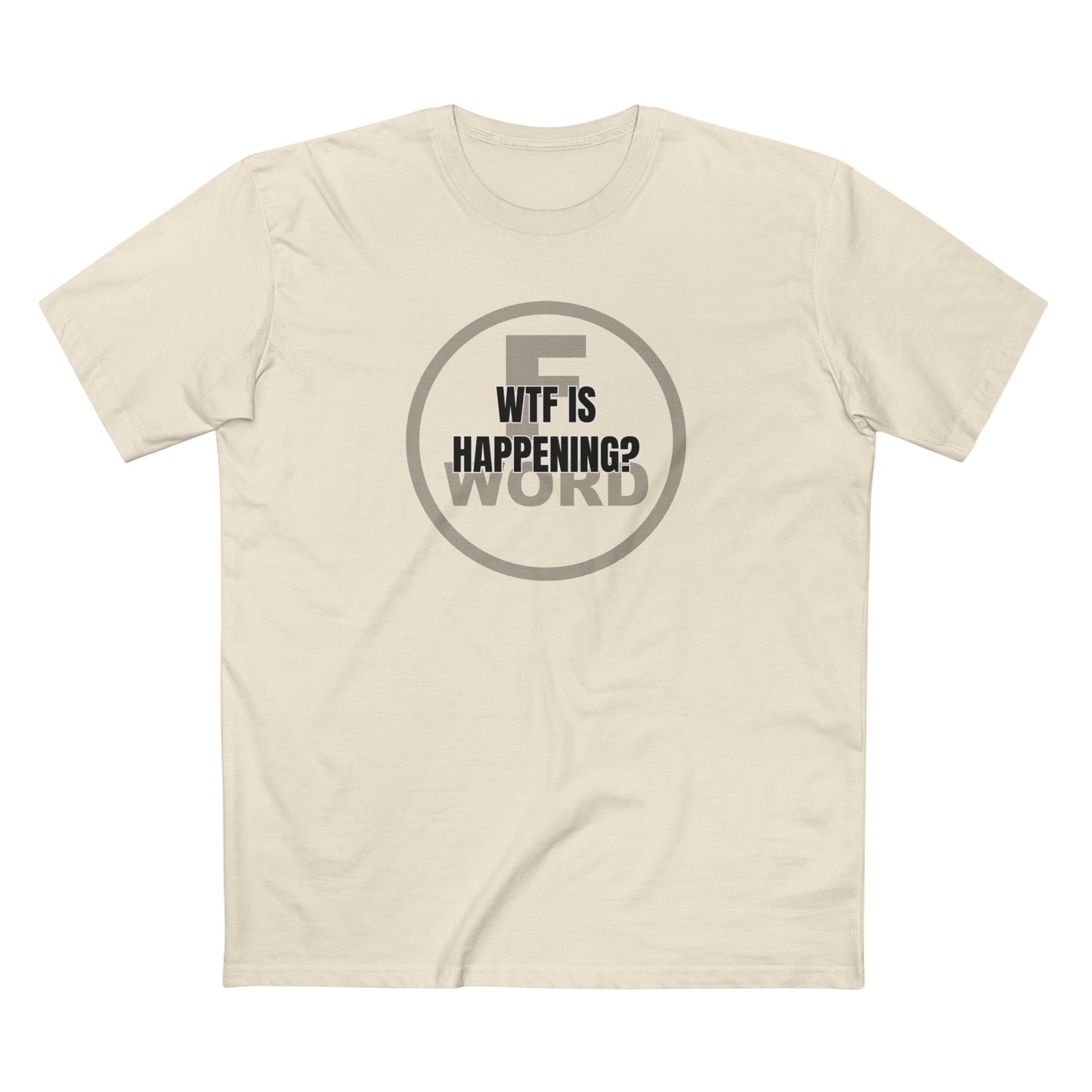 WTF is happening? - Men's Staple Tee