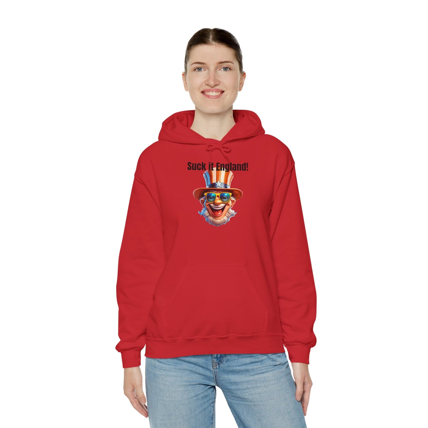 Suck it England! - Unisex Heavy Blend™ Hooded Sweatshirt