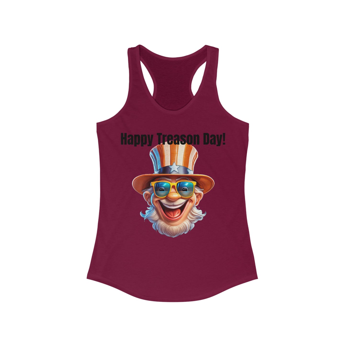 Happy Treason Day! - Women's Ideal Racerback Tank