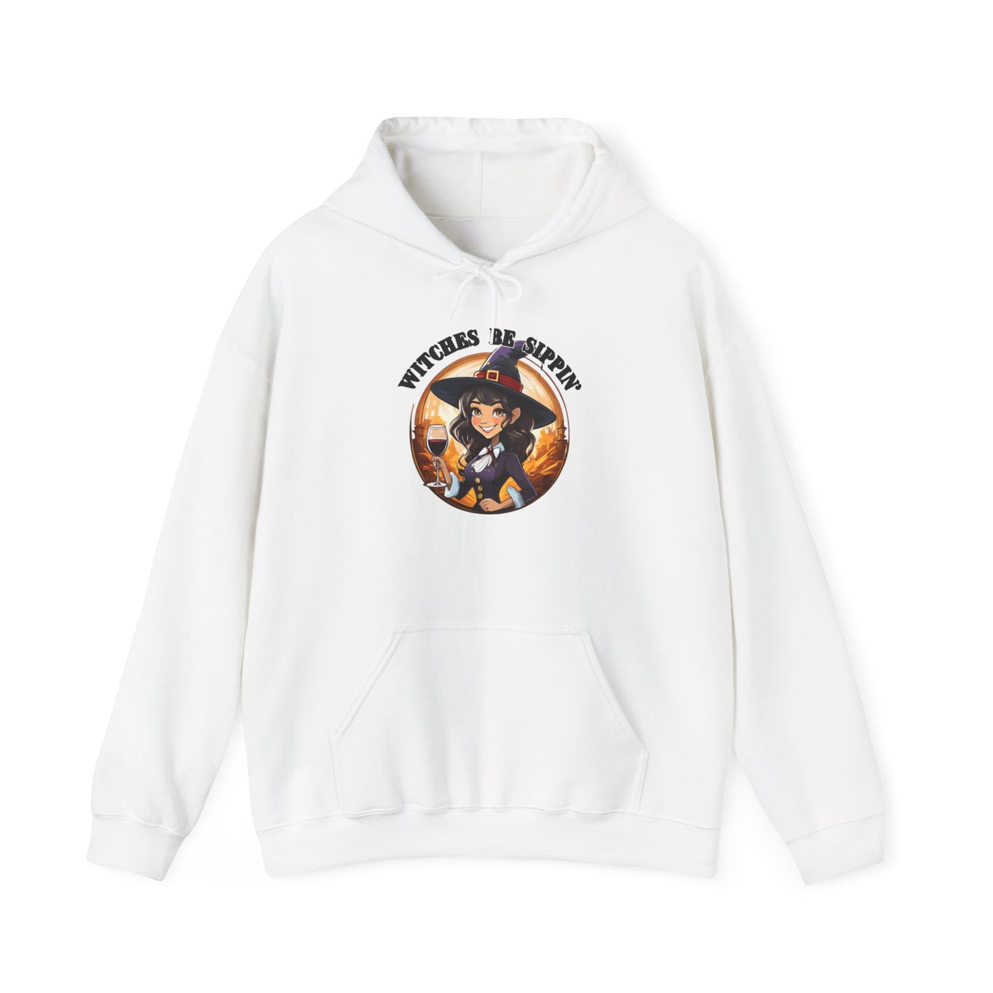 Witches Be Sippin' - Unisex Heavy Blend™ Hooded Sweatshirt