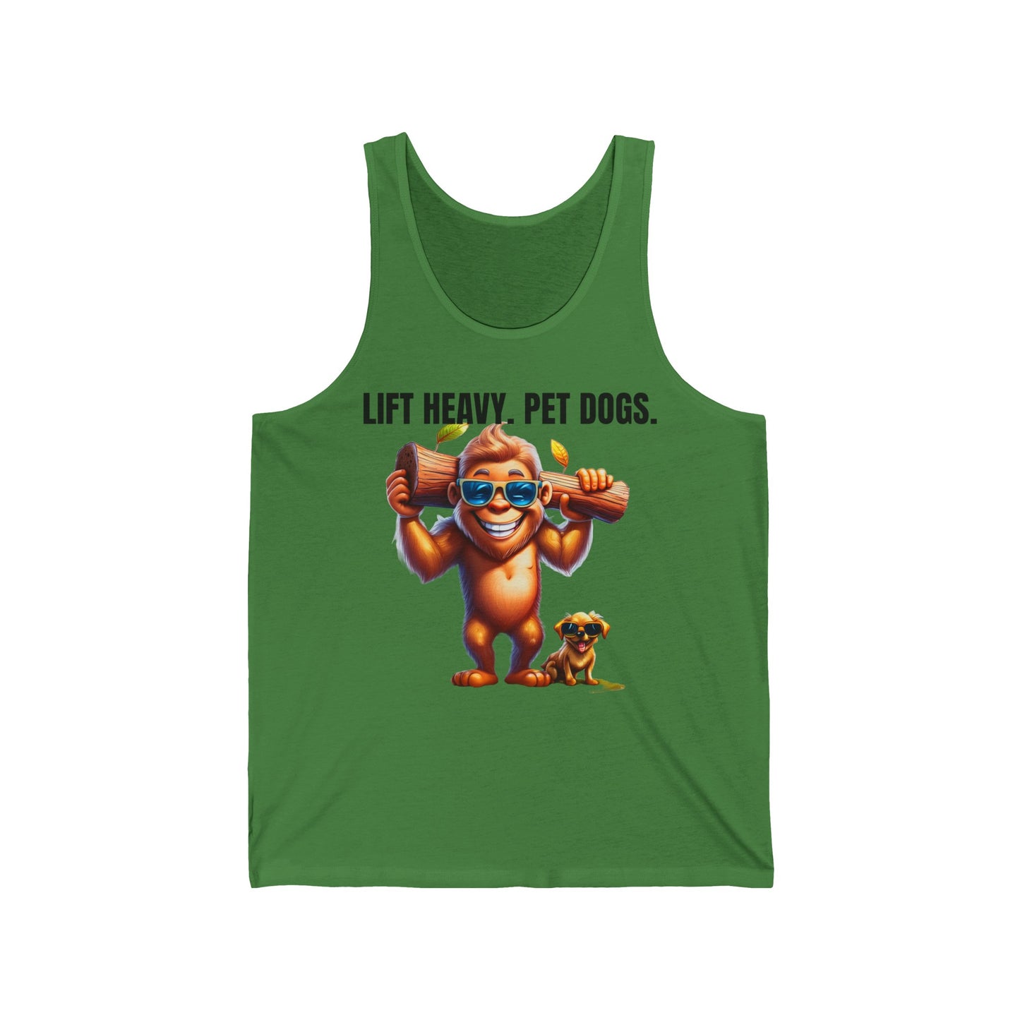 Lift heavy pet dogs 1 - Unisex Jersey Tank