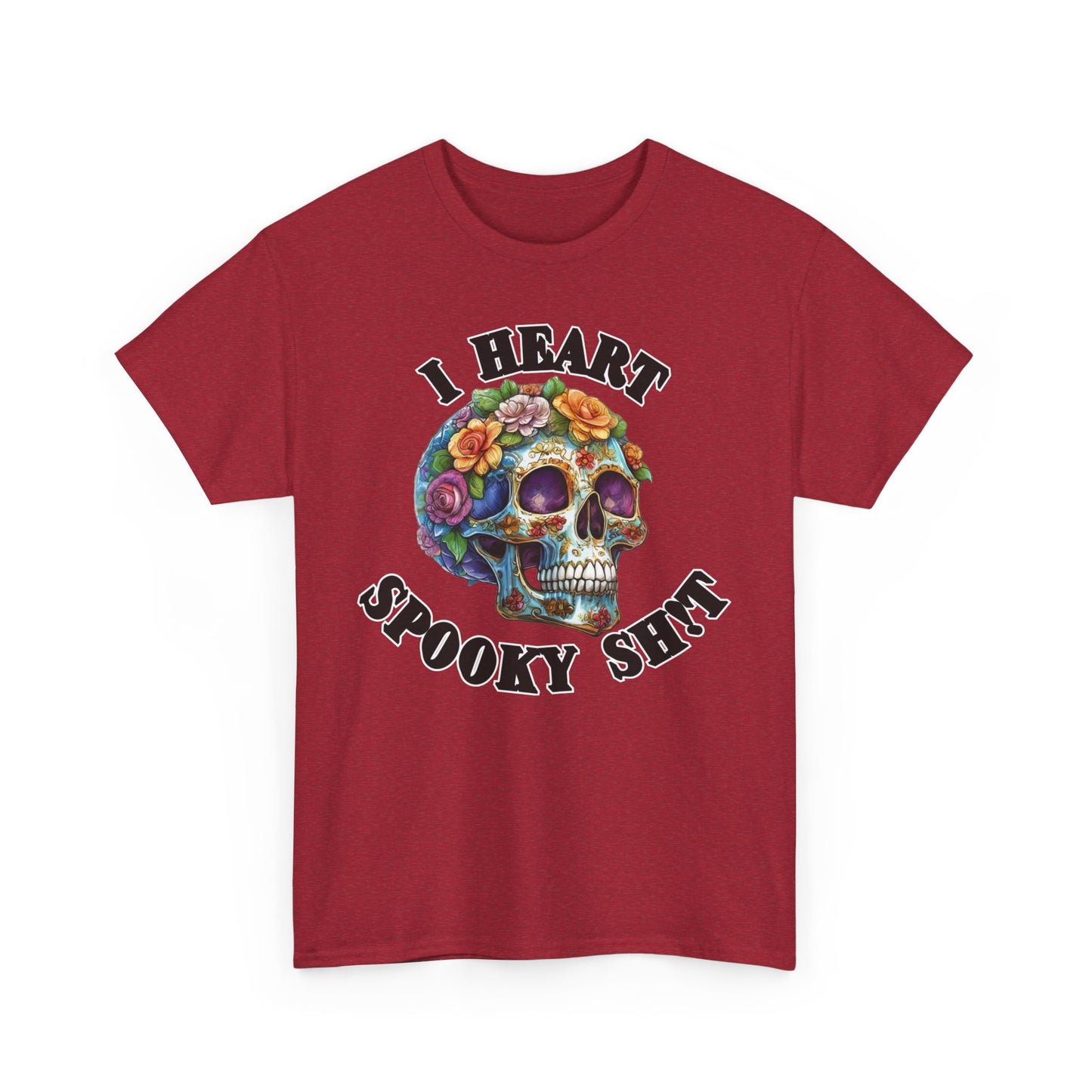 I Heart Spooky Sh!t - Unisex Heavy Cotton Tee