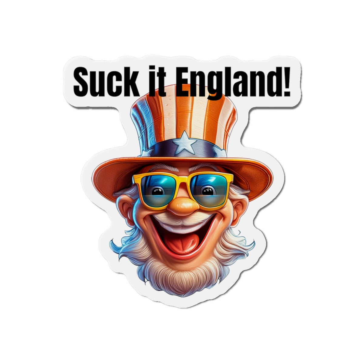 Suck it England! - Die-Cut Magnets