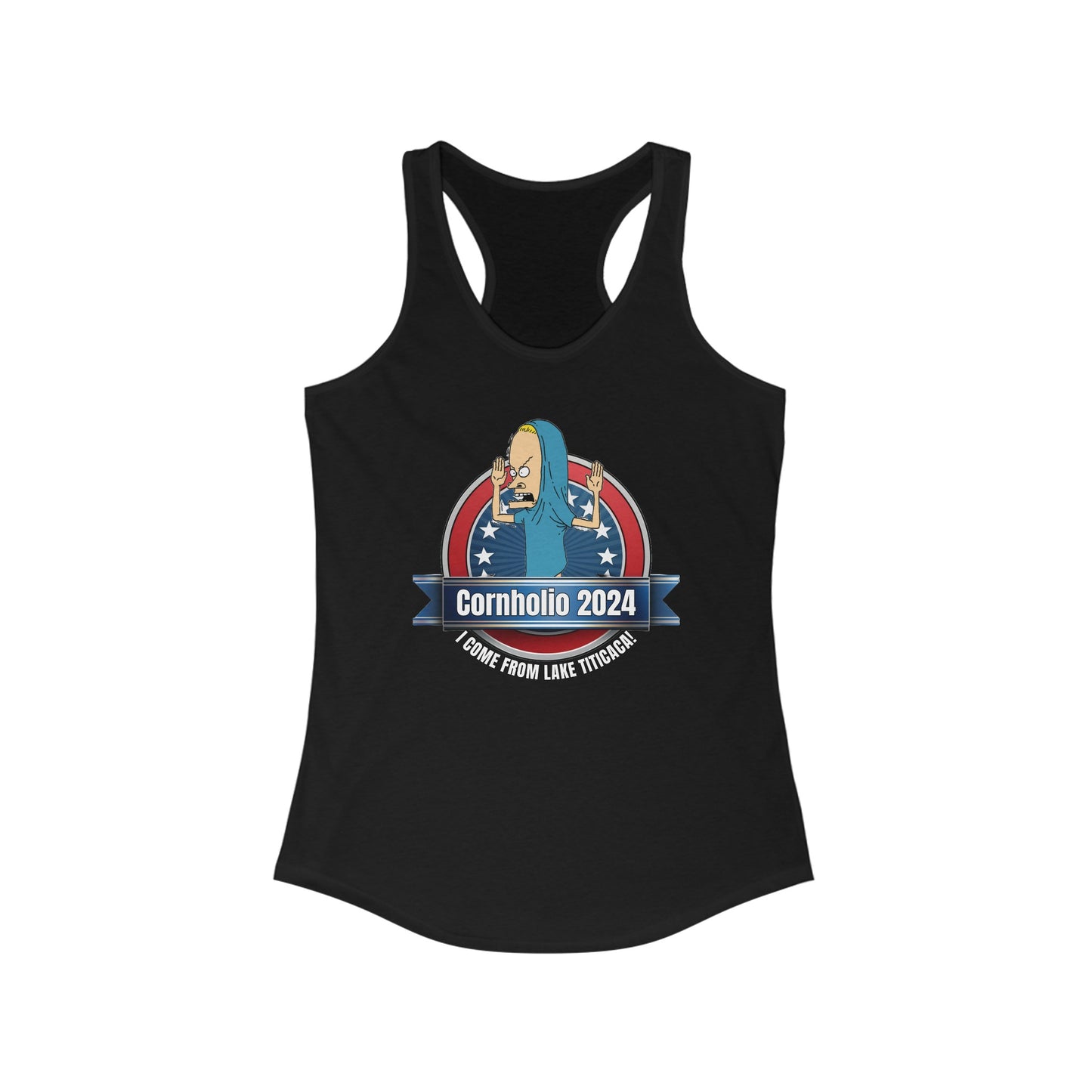 Cornholio 2024 - Women's Ideal Racerback Tank