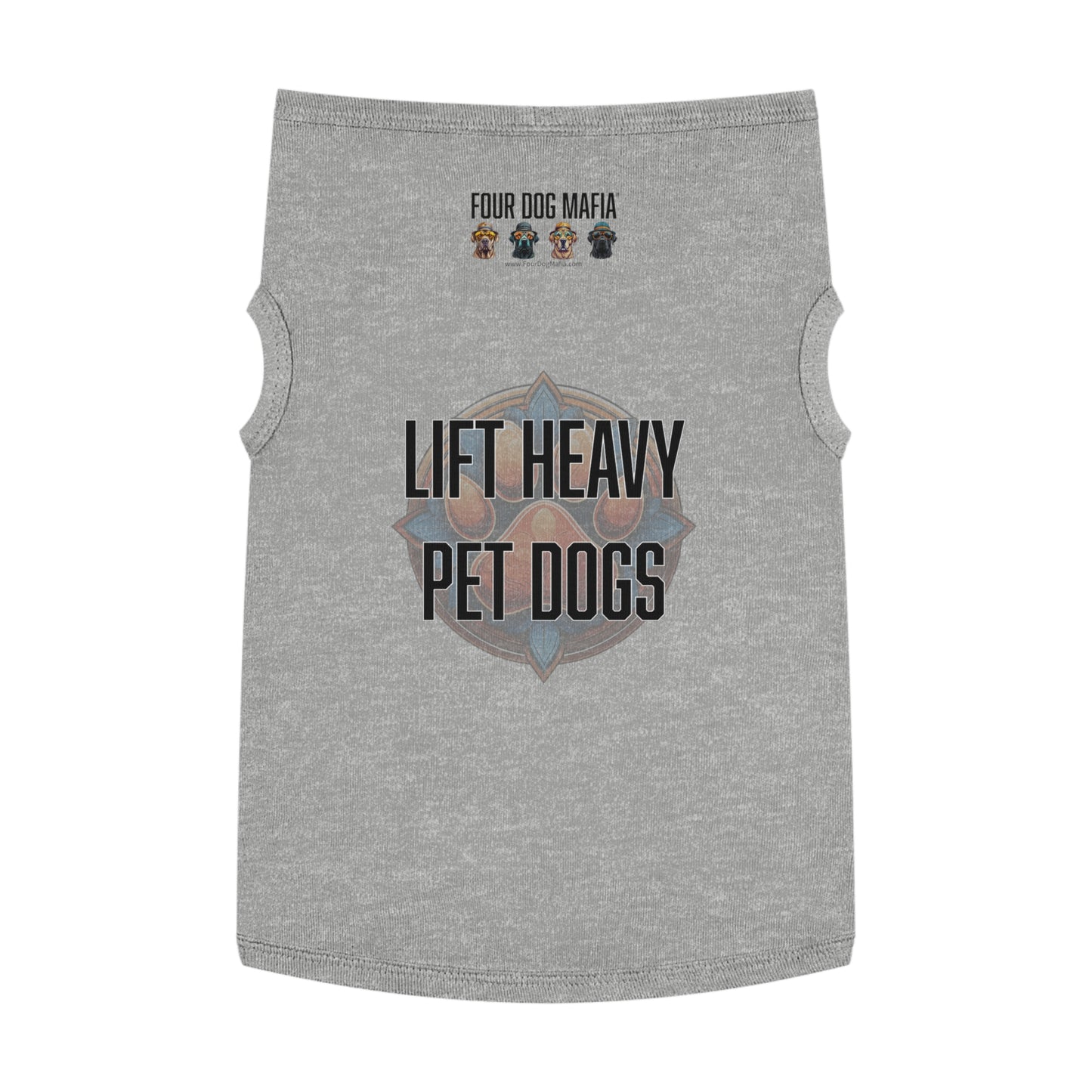 Lift heavy pet dogs - Pet Tank Top