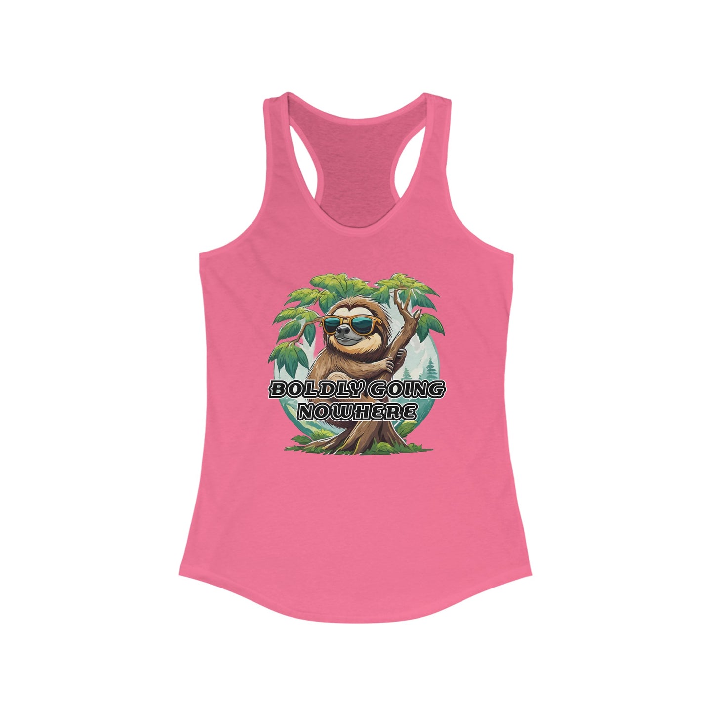 Boldly going nowhere - Women's Ideal Racerback Tank