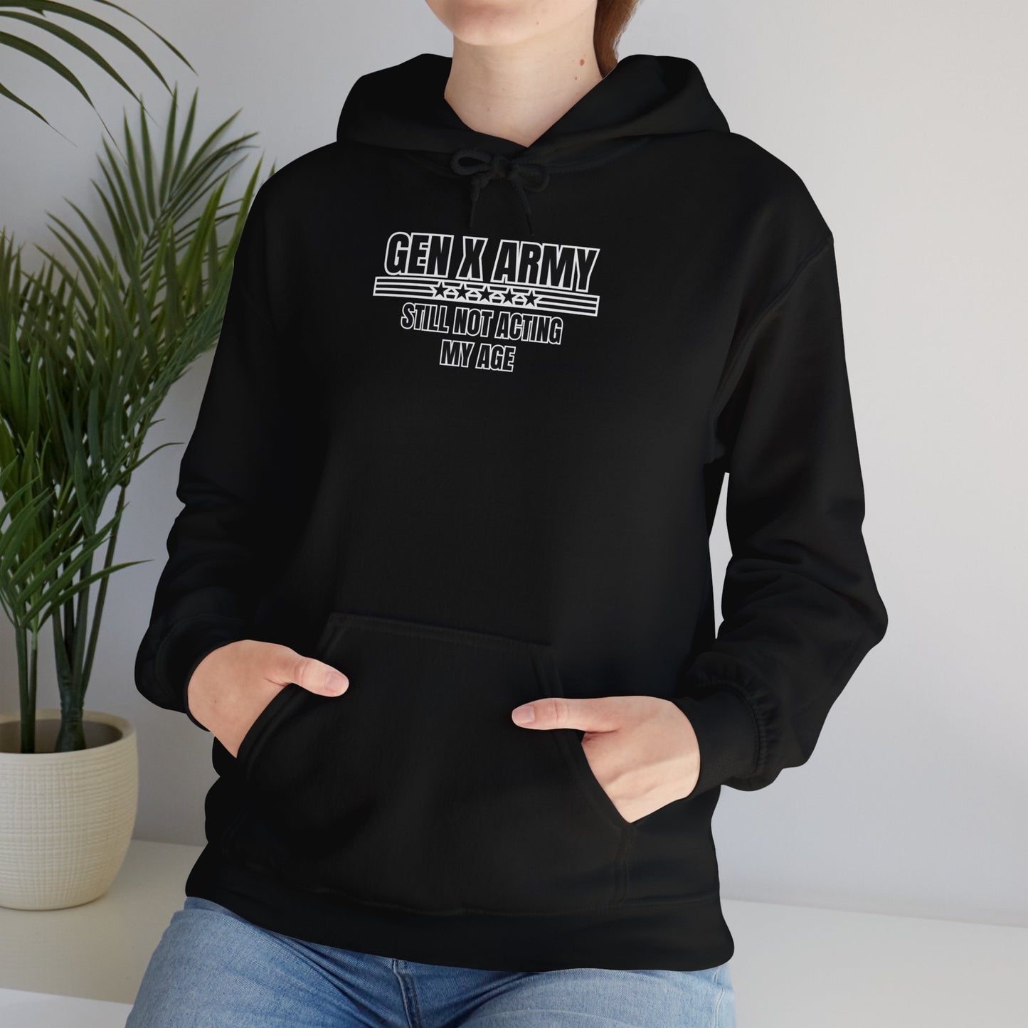 Still not acting my age - Unisex Heavy Blend™ Hooded Sweatshirt