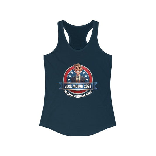 Jack Mehoff 2024 - Women's Ideal Racerback Tank