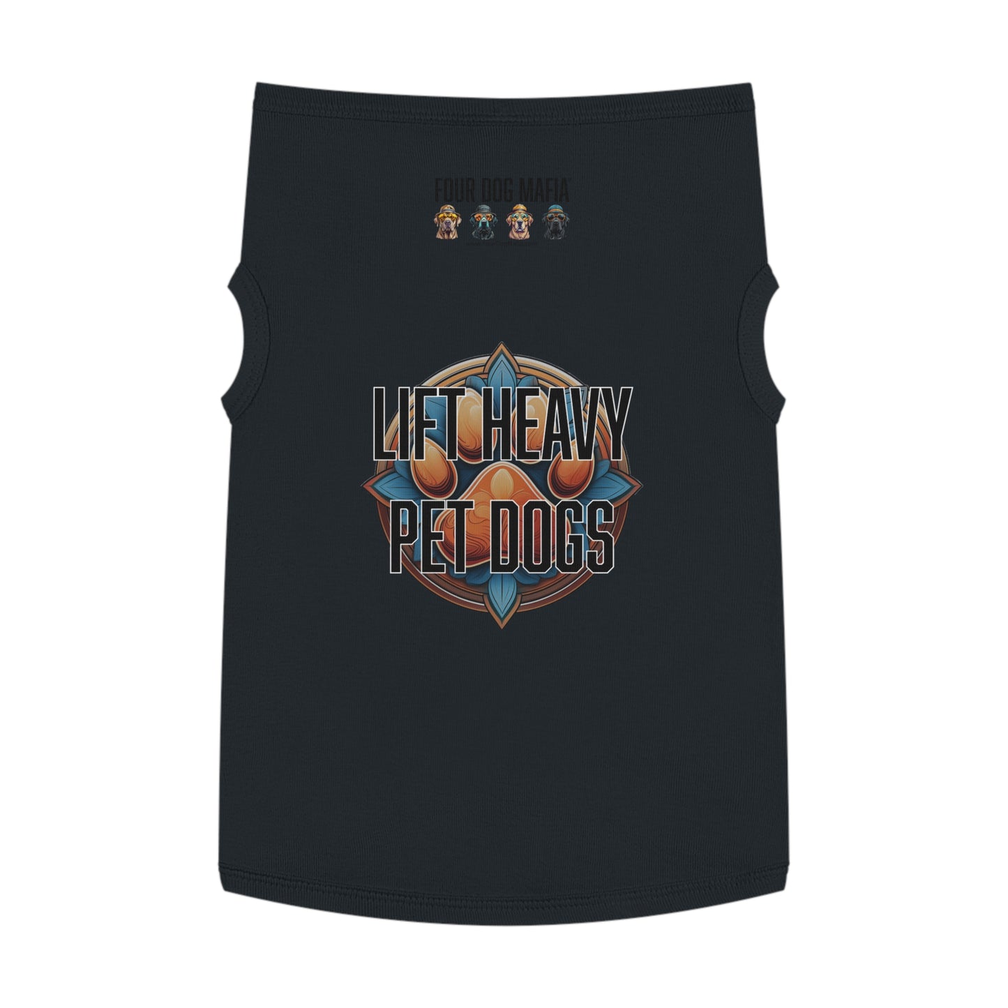 Lift heavy pet dogs - Pet Tank Top