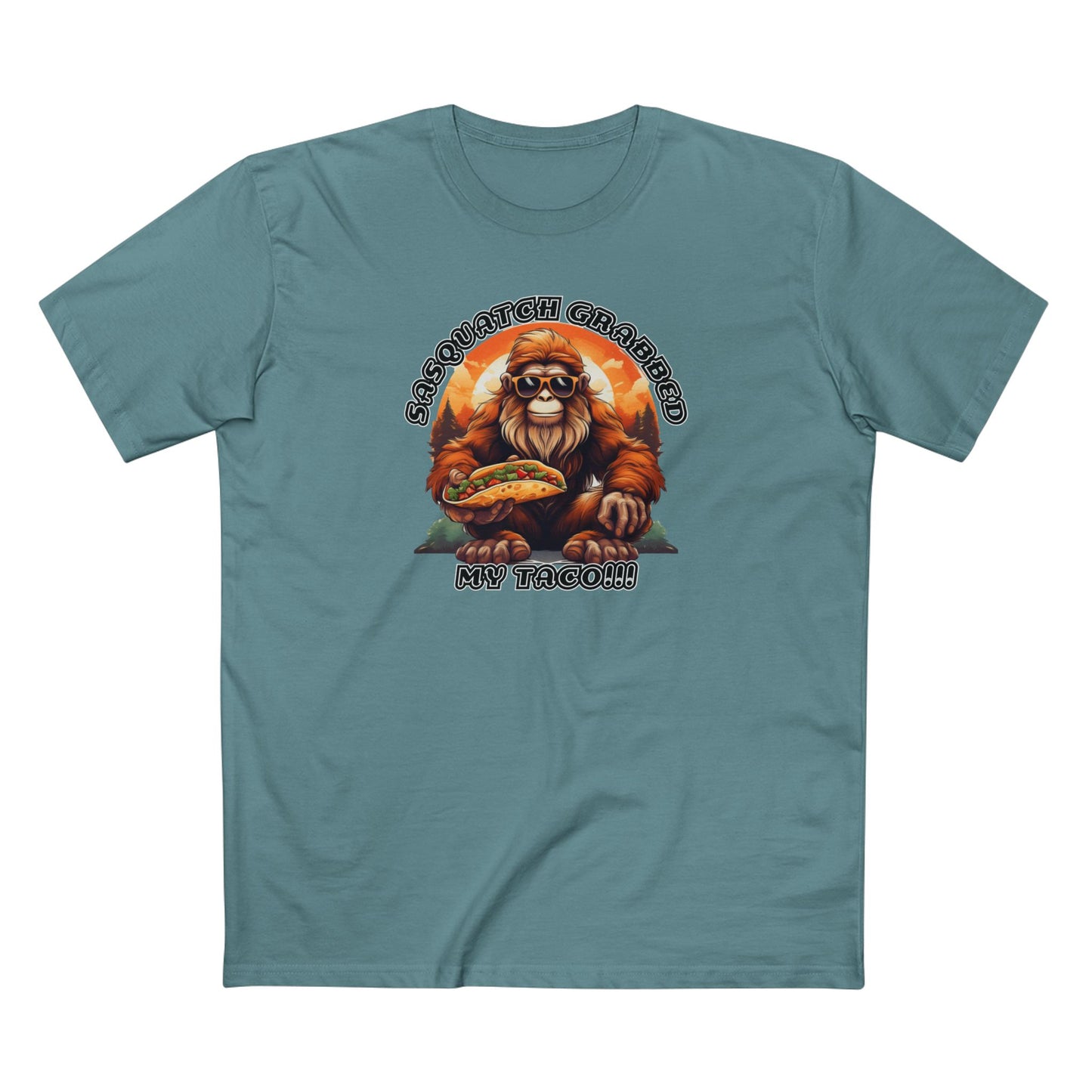 Sasquatch grabbed my taco! - Men's Staple Tee