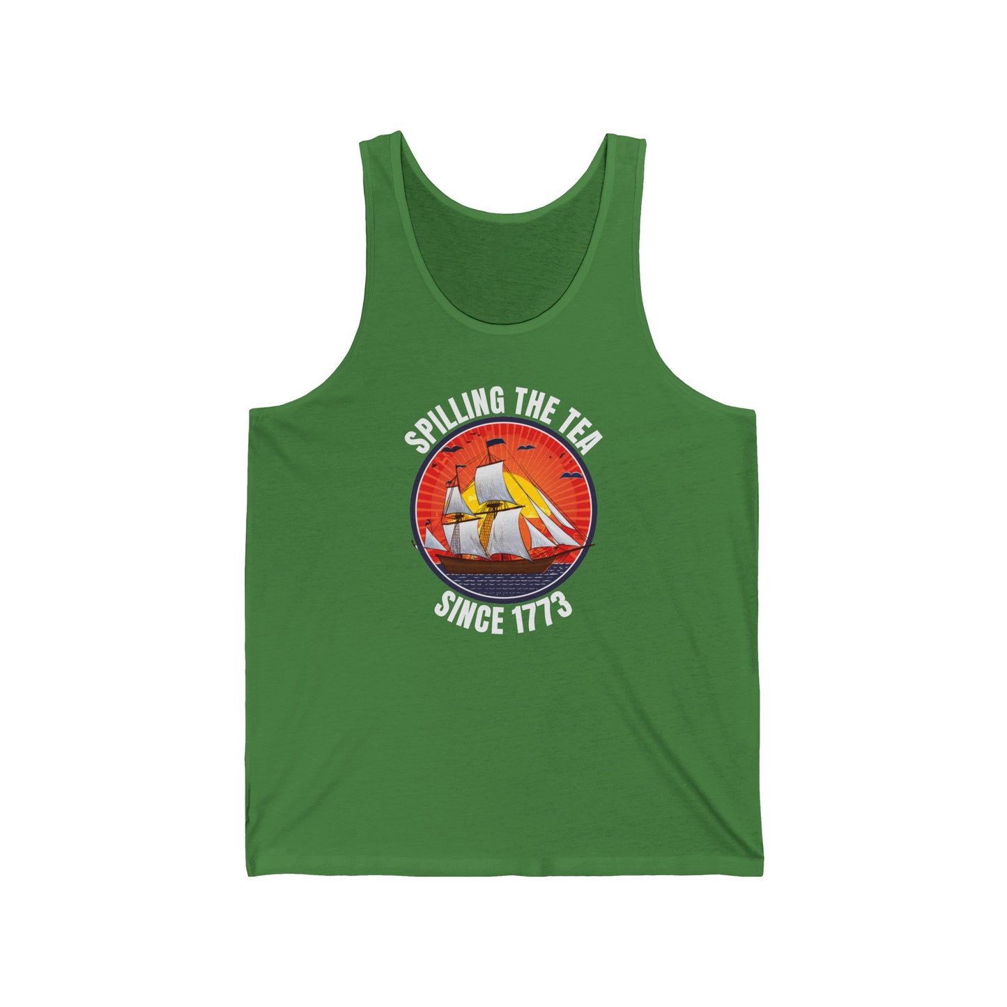 Spilling the tea since 1773 - Unisex Jersey Tank