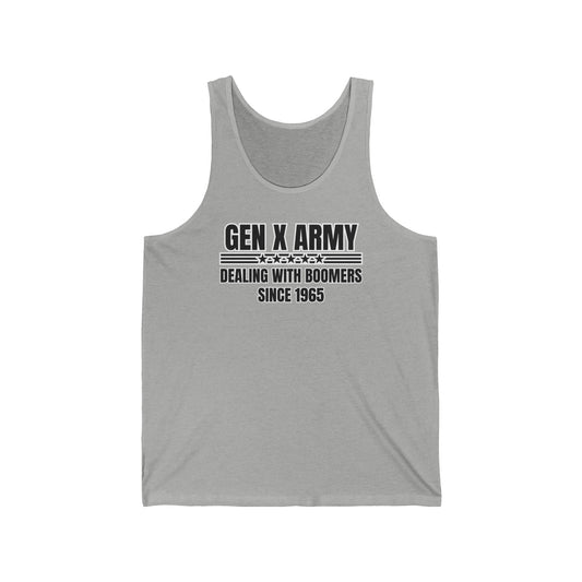 Dealing with Boomers since 1965 - Unisex Jersey Tank