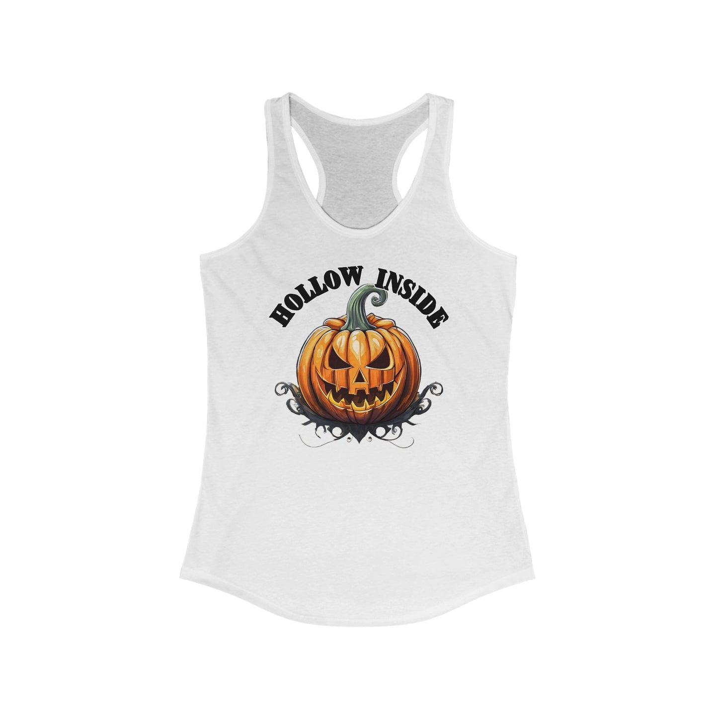 Hollow Inside - Women's Ideal Racerback Tank