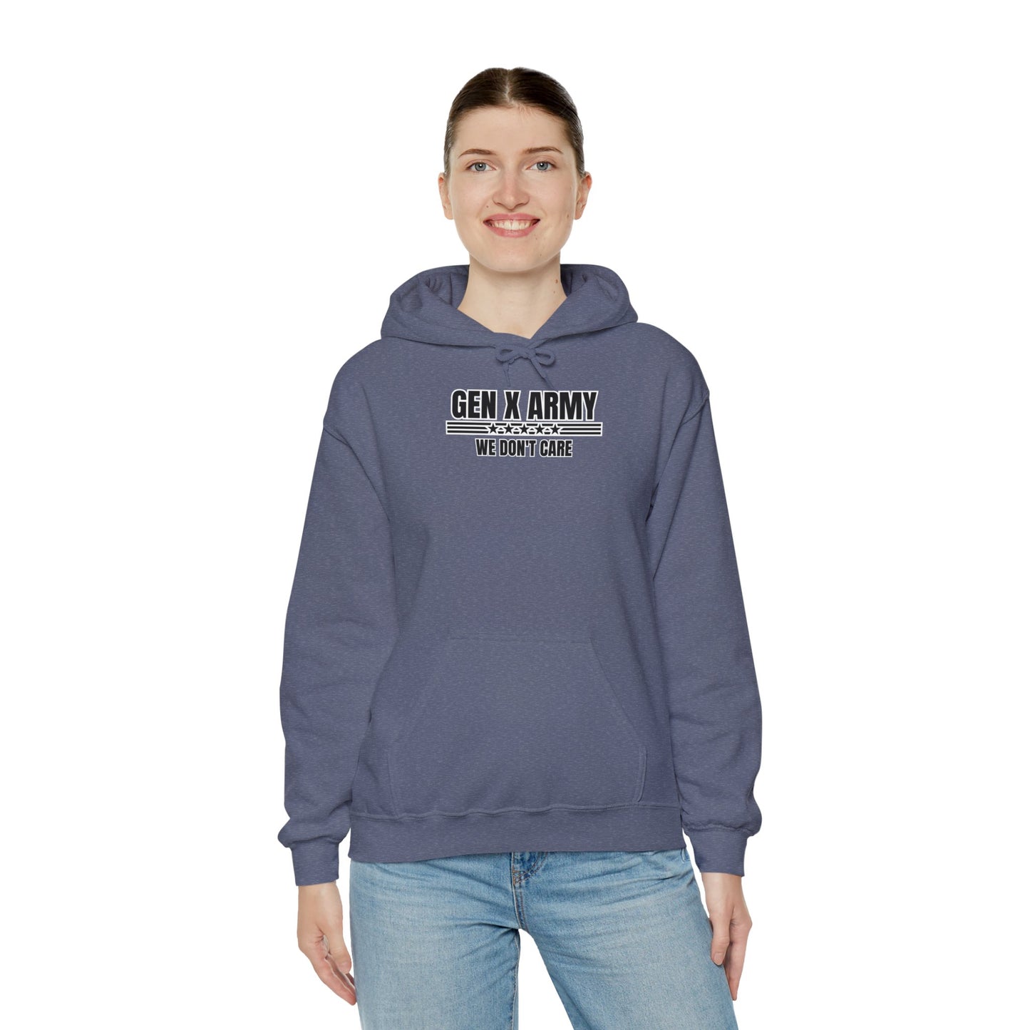 We don't care - Unisex Heavy Blend™ Hooded Sweatshirt