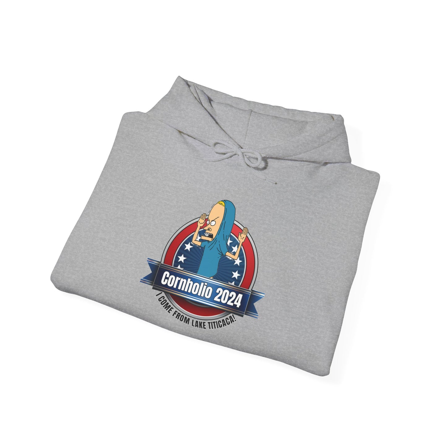 Cornholio 2024 - Unisex Heavy Blend™ Hooded Sweatshirt