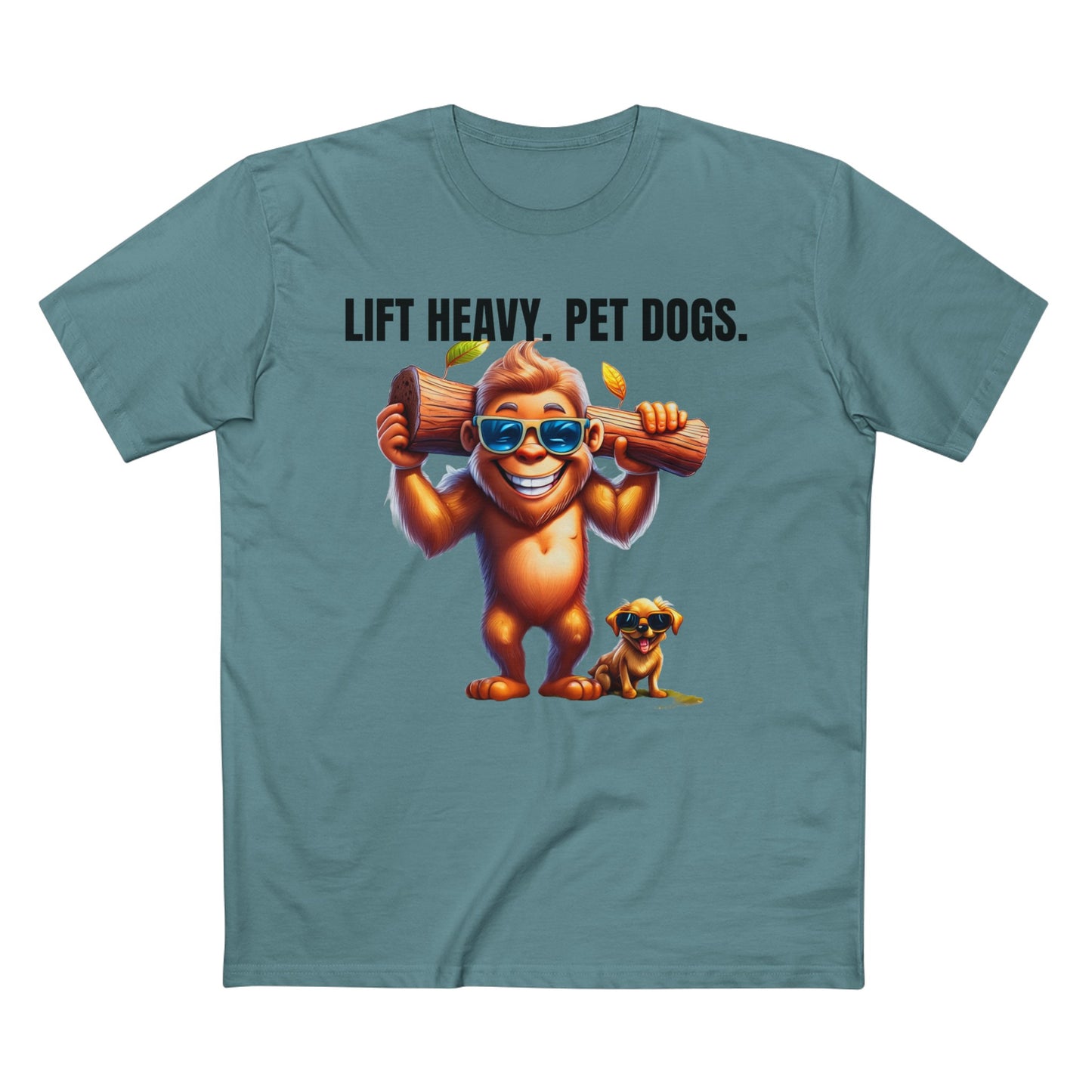 Lift heavy pet dogs 1 - Men's Staple Tee