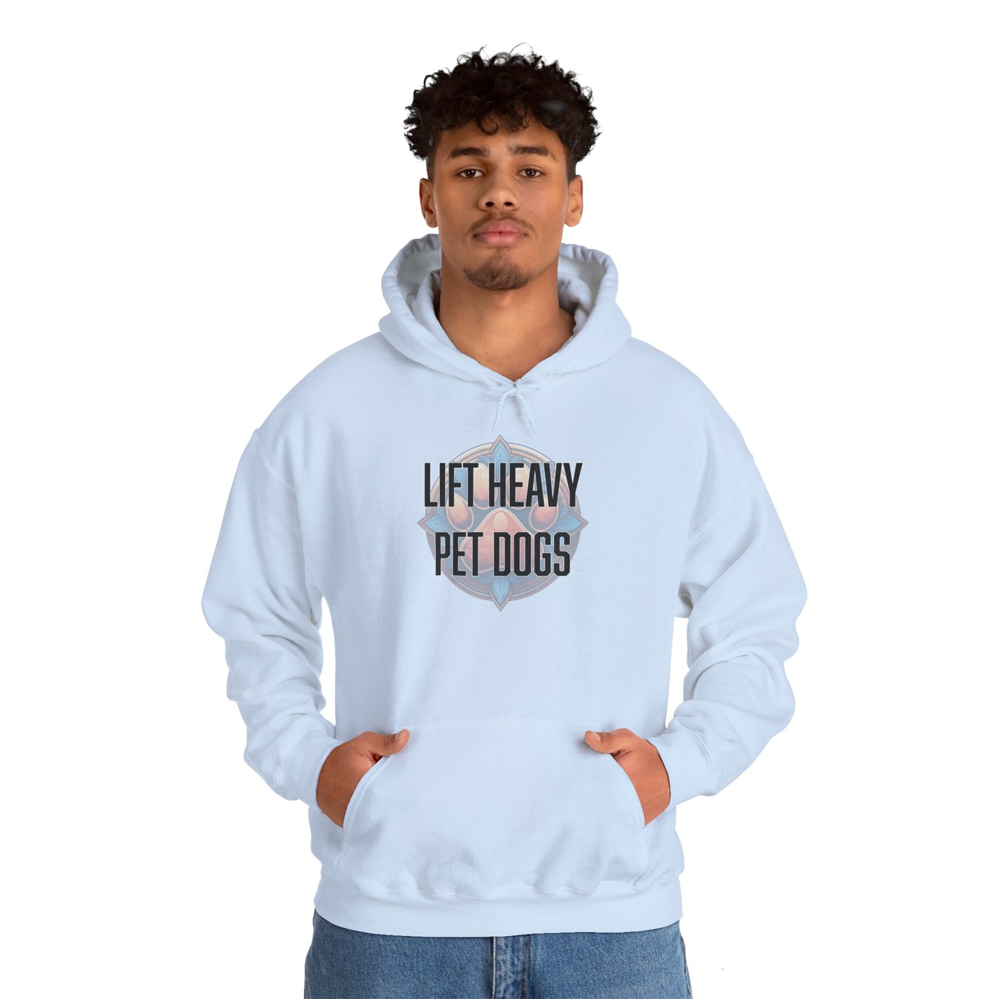 Lift heavy pet dogs 3 - Unisex Heavy Blend™ Hooded Sweatshirt