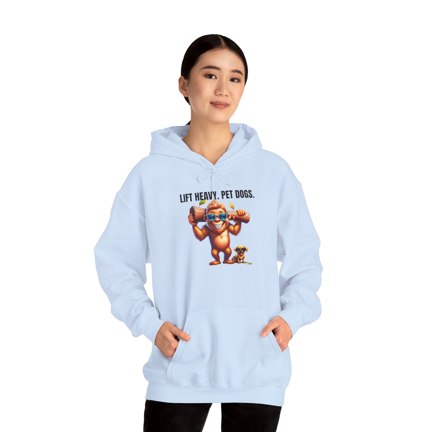 Lift heavy pet dogs 1 - Unisex Heavy Blend™ Hooded Sweatshirt