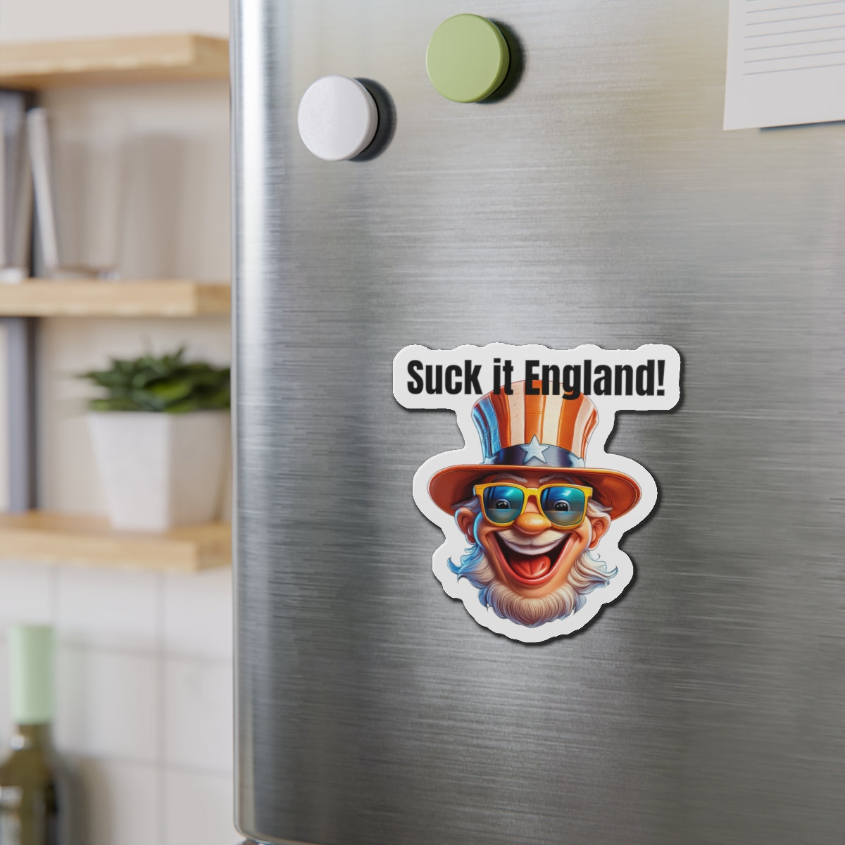 Suck it England! - Die-Cut Magnets