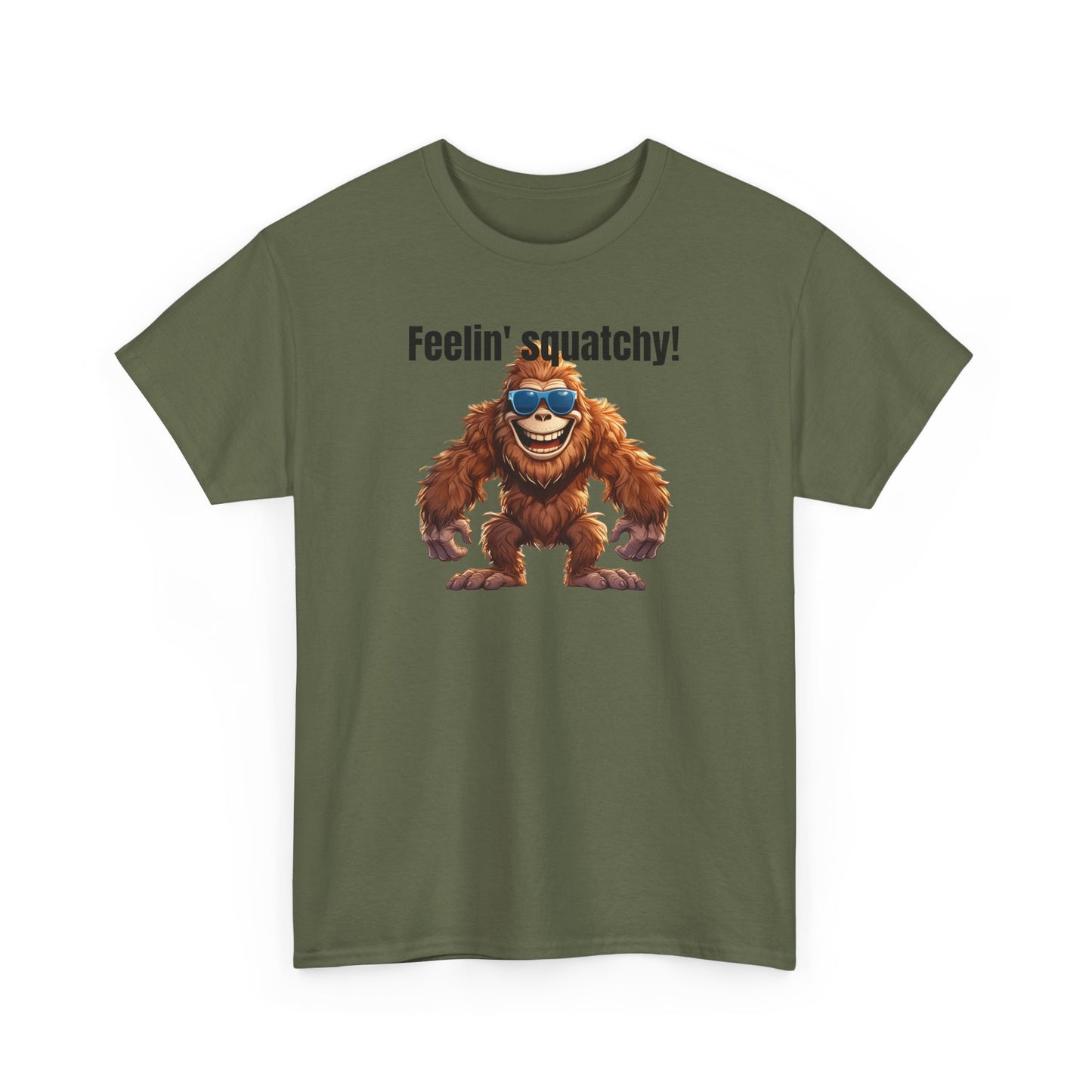 Feelin' squatchy! - Unisex Heavy Cotton Tee