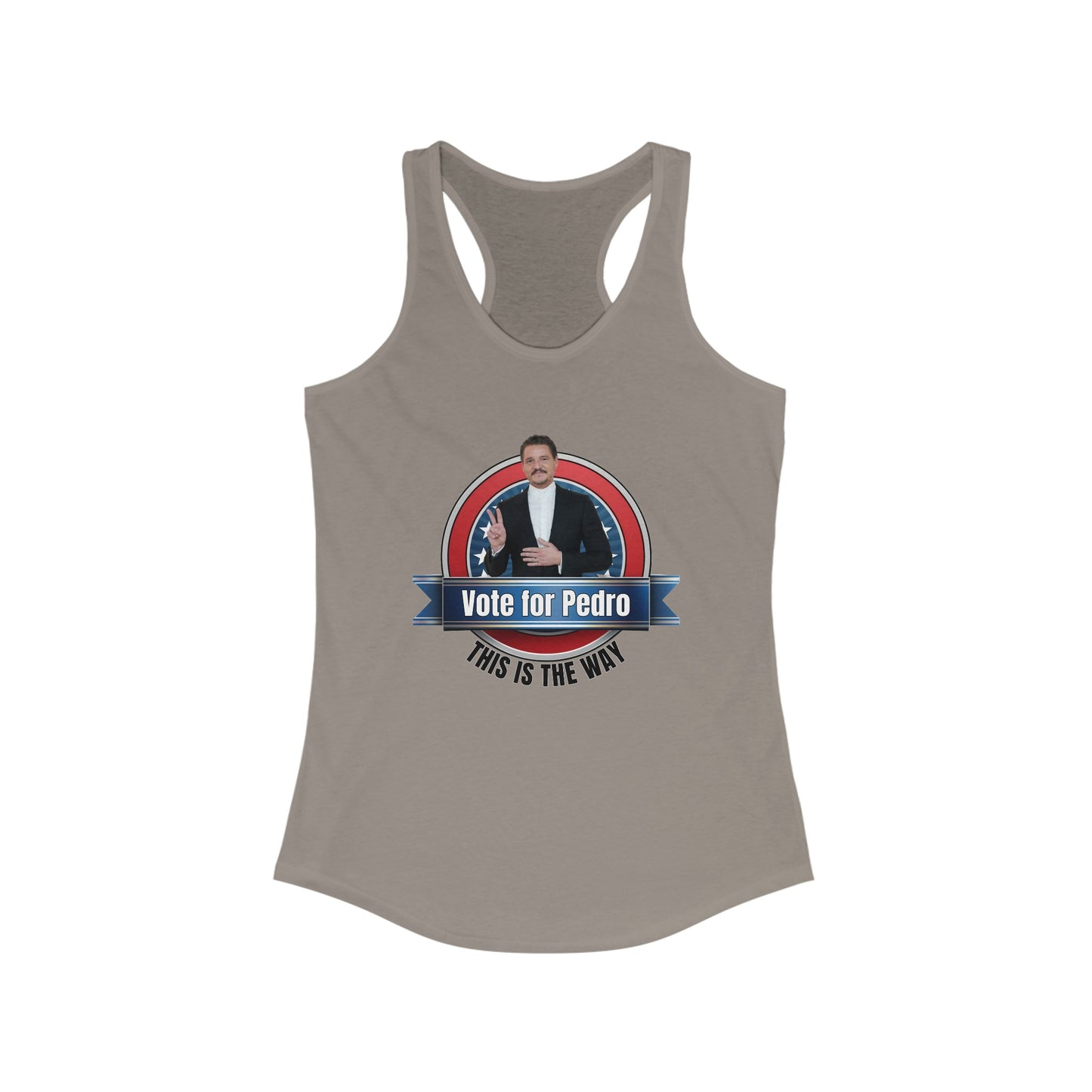 Vote for Pedro 2 - Women's Ideal Racerback Tank