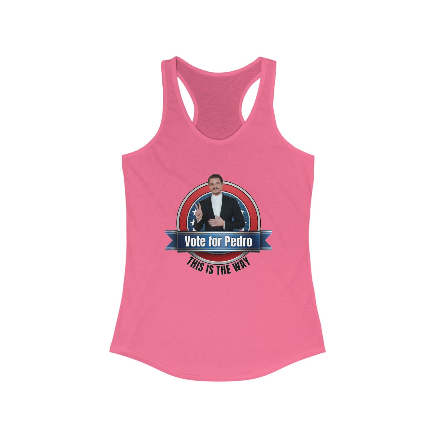 Vote for Pedro 2 - Women's Ideal Racerback Tank