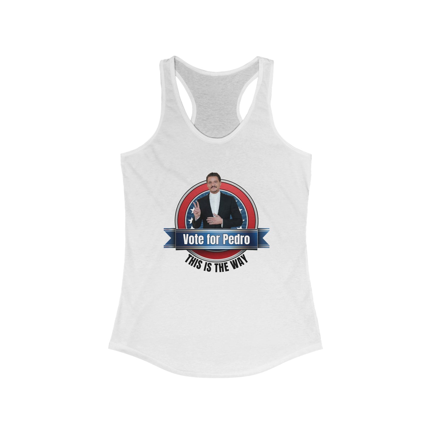 Vote for Pedro 2 - Women's Ideal Racerback Tank