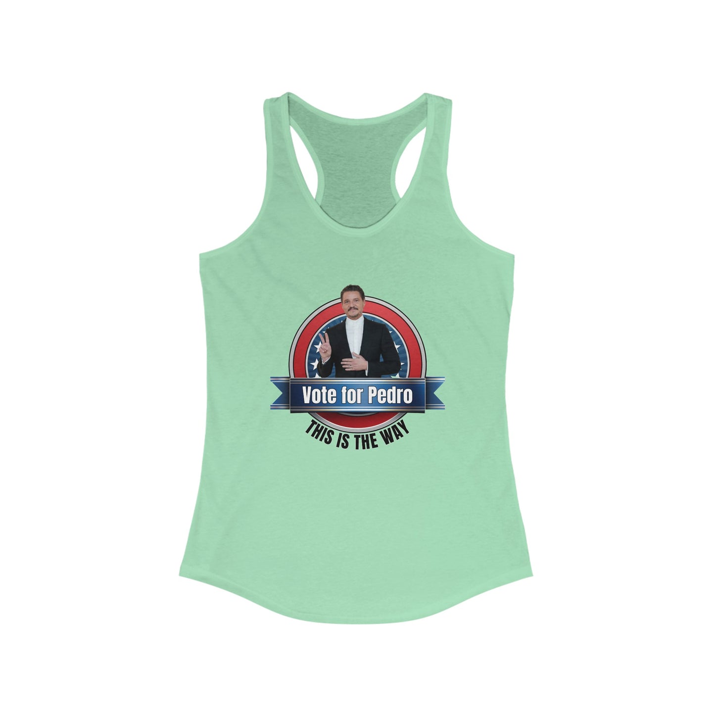 Vote for Pedro 2 - Women's Ideal Racerback Tank