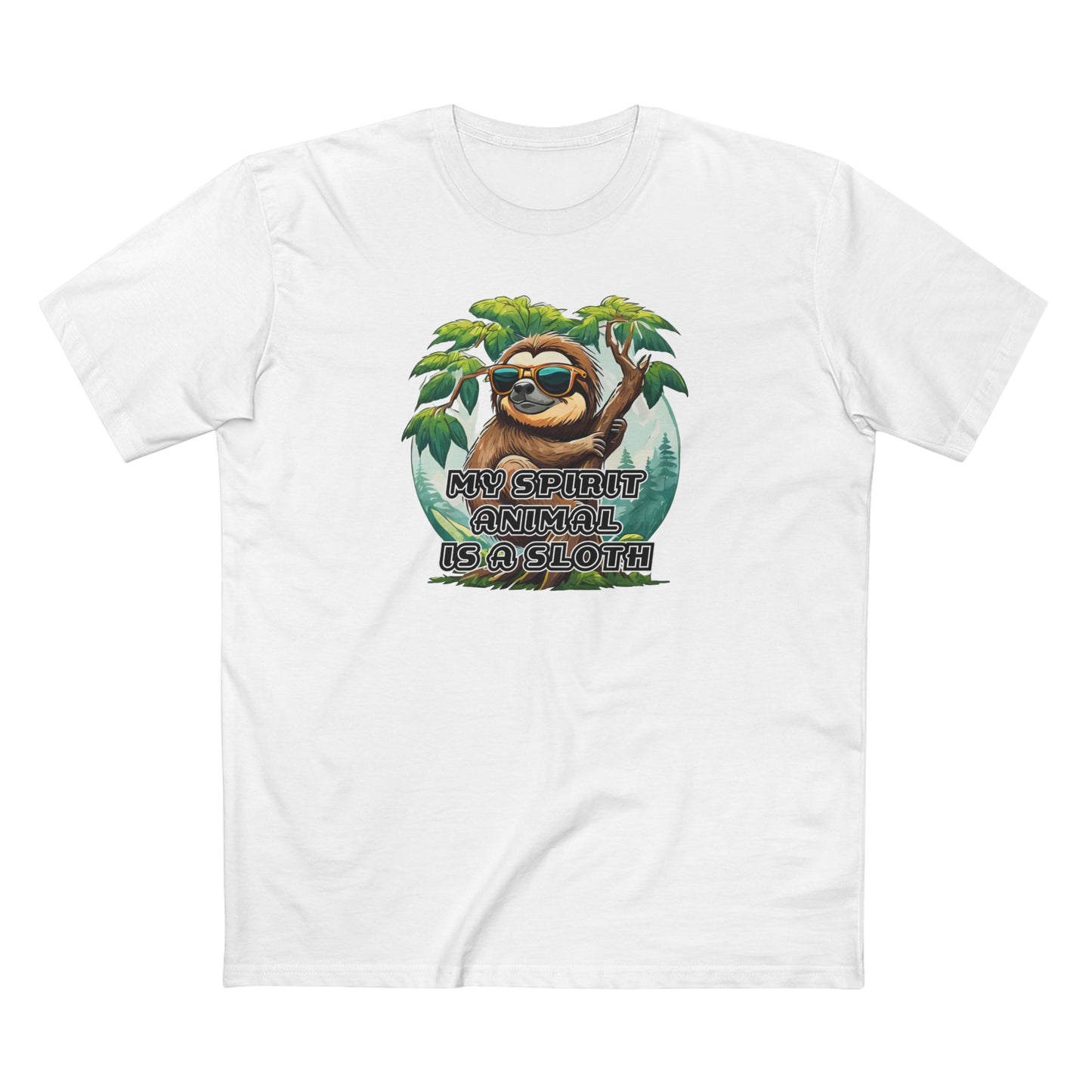 My spirit animal is a sloth - Men's Staple Tee