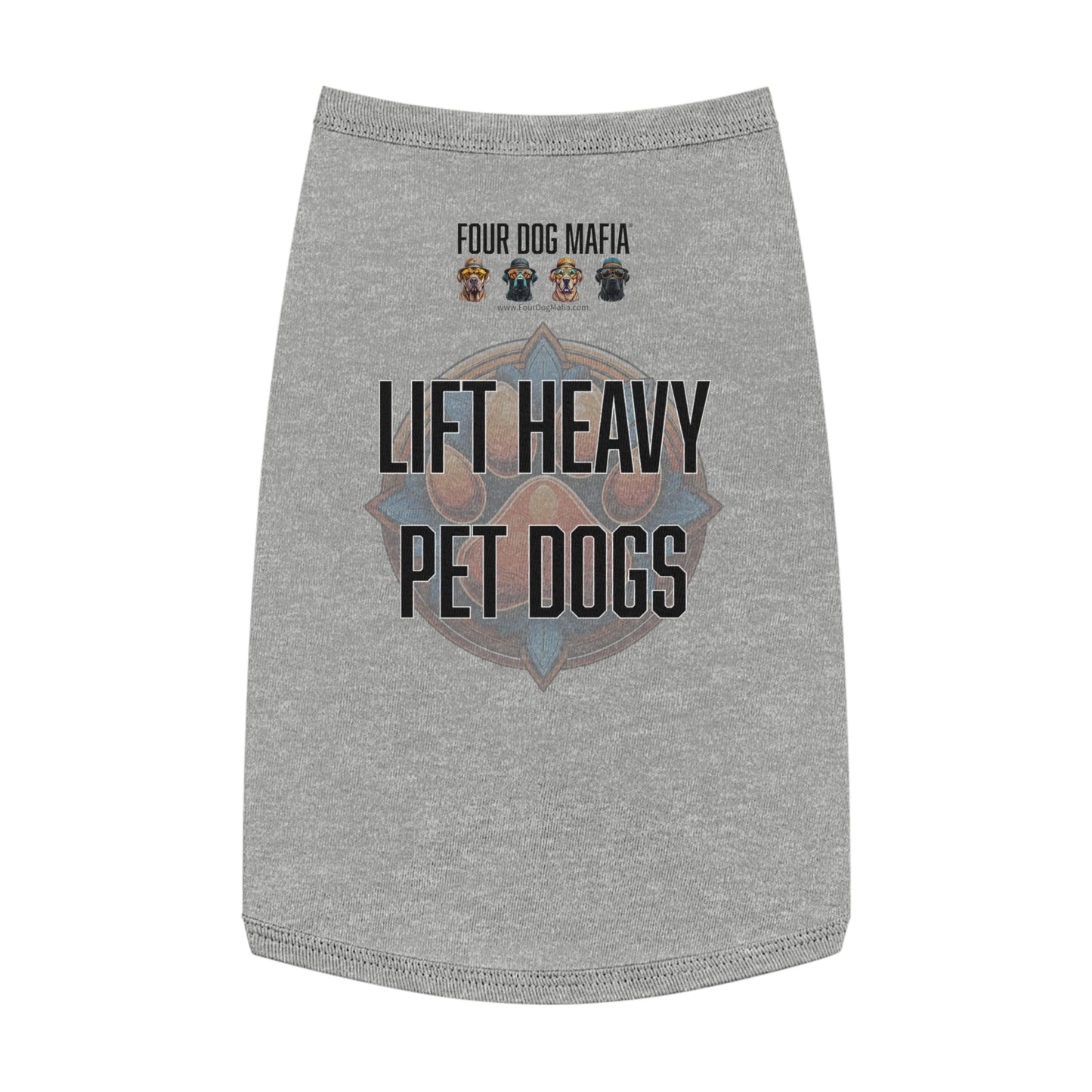 Lift heavy pet dogs - Pet Tank Top