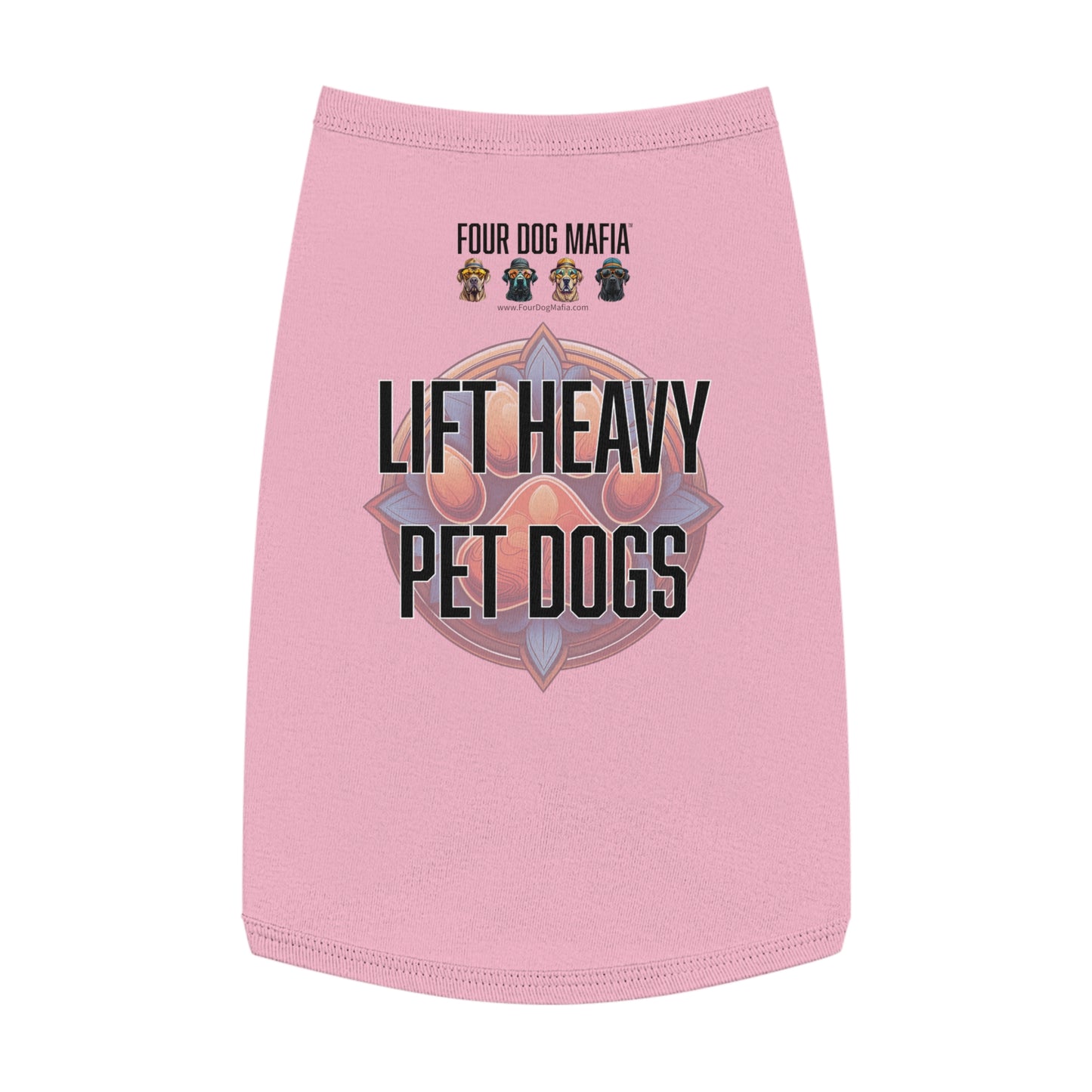 Lift heavy pet dogs - Pet Tank Top