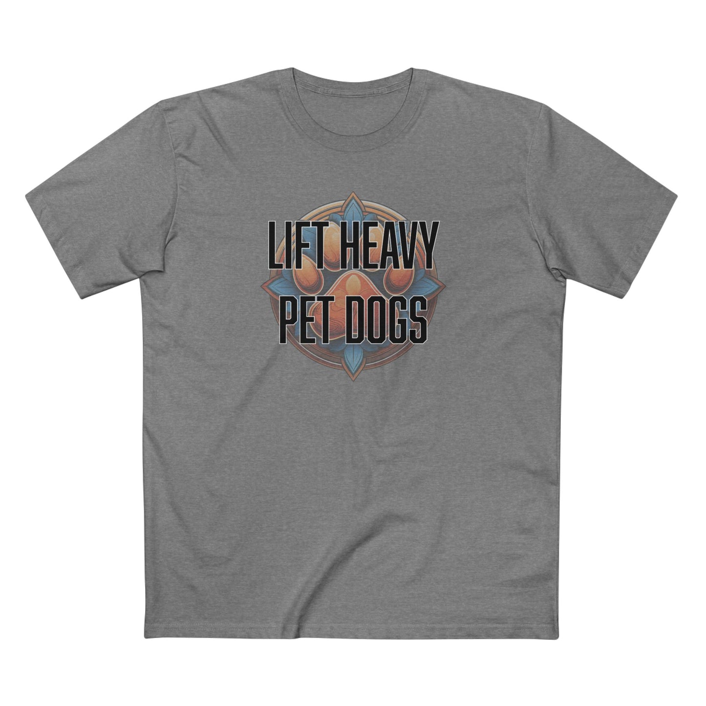 Lift heavy pet dogs 3 - Men's Staple Tee