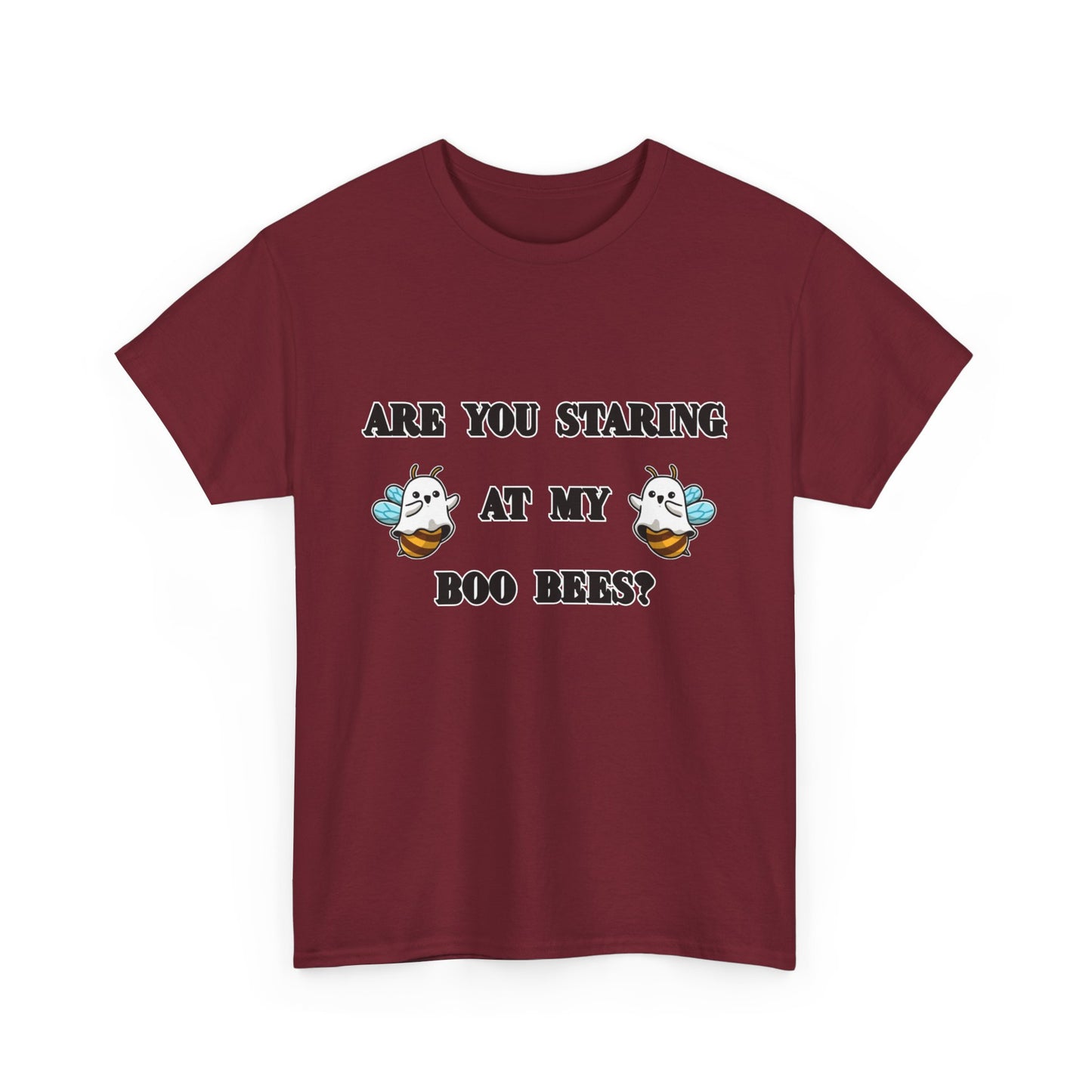 Are you staring at my boo bees? - Unisex Heavy Cotton Tee