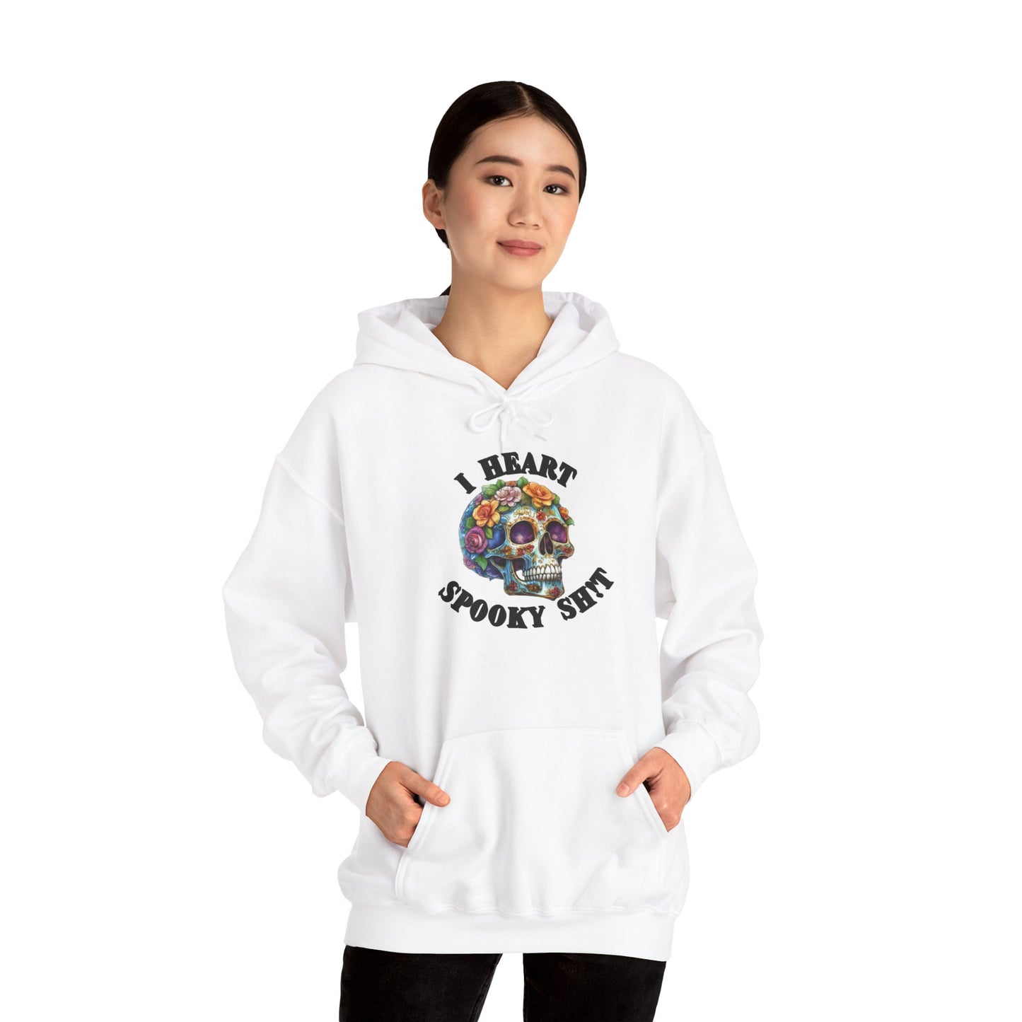 I Heart Spooky Sh!t - Unisex Heavy Blend™ Hooded Sweatshirt