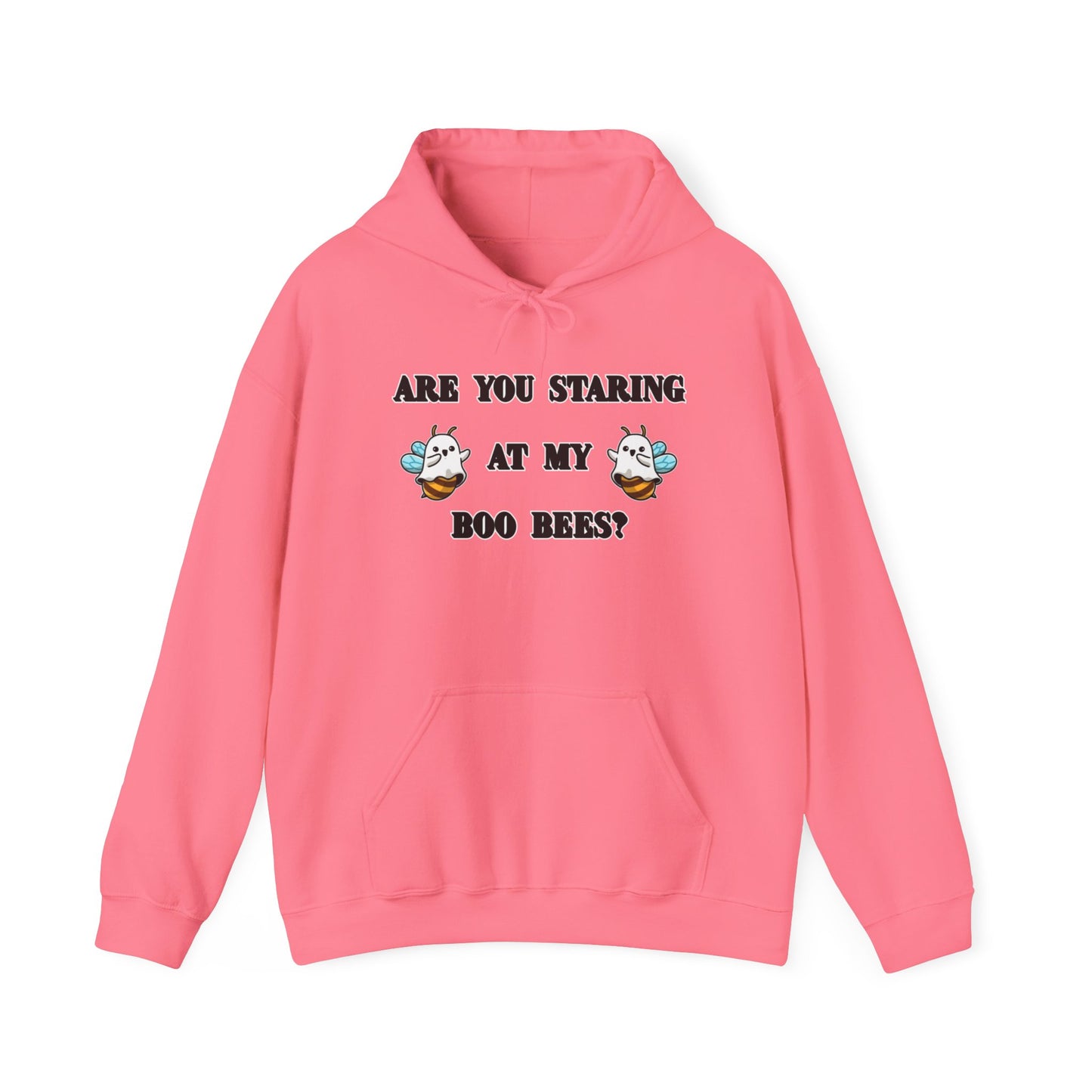 Are you staring at my boo bees? - Unisex Heavy Blend™ Hooded Sweatshirt