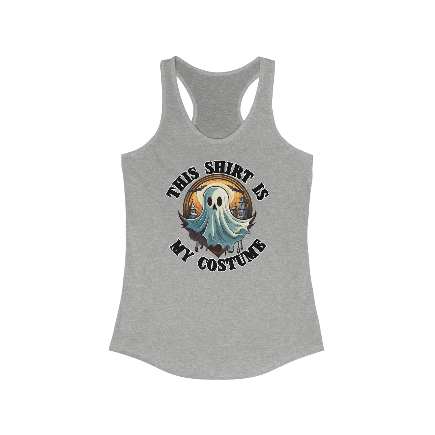 This shirt is my costume - Women's Ideal Racerback Tank