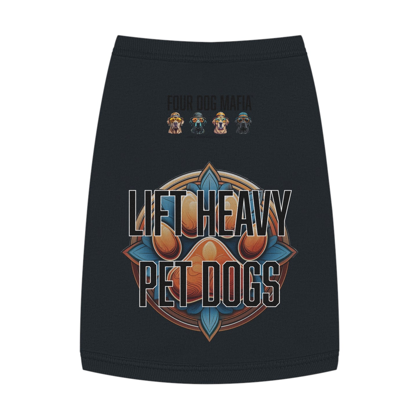 Lift heavy pet dogs - Pet Tank Top