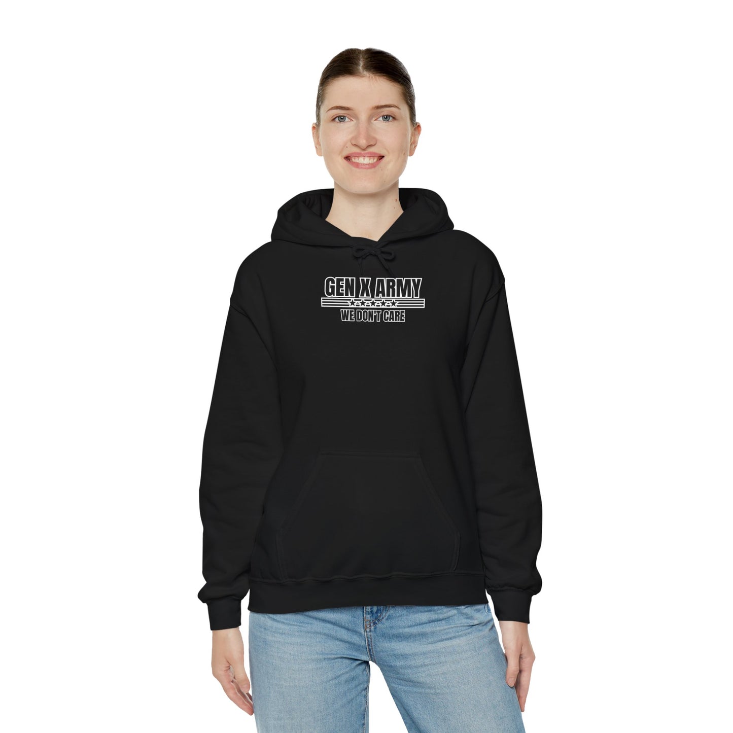 We don't care - Unisex Heavy Blend™ Hooded Sweatshirt