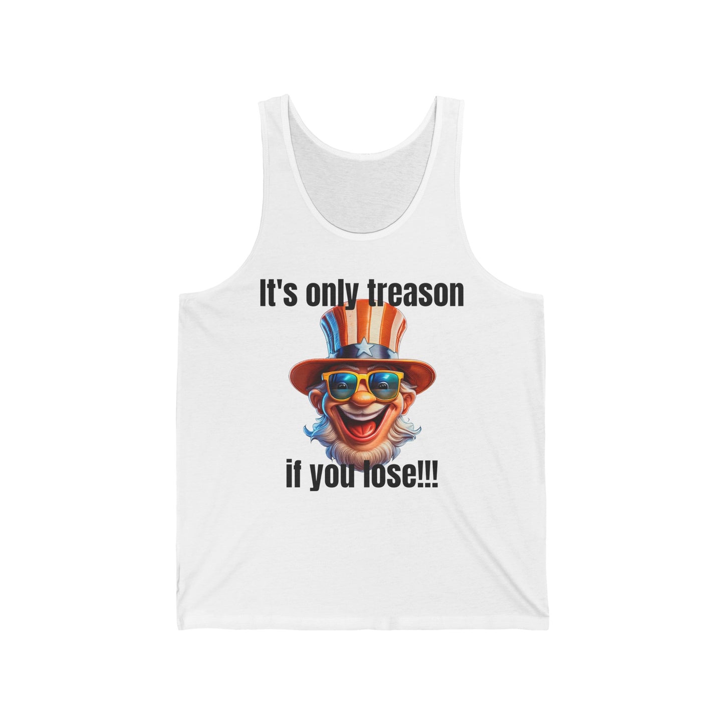 It's only treason if you lose! - Unisex Jersey Tank