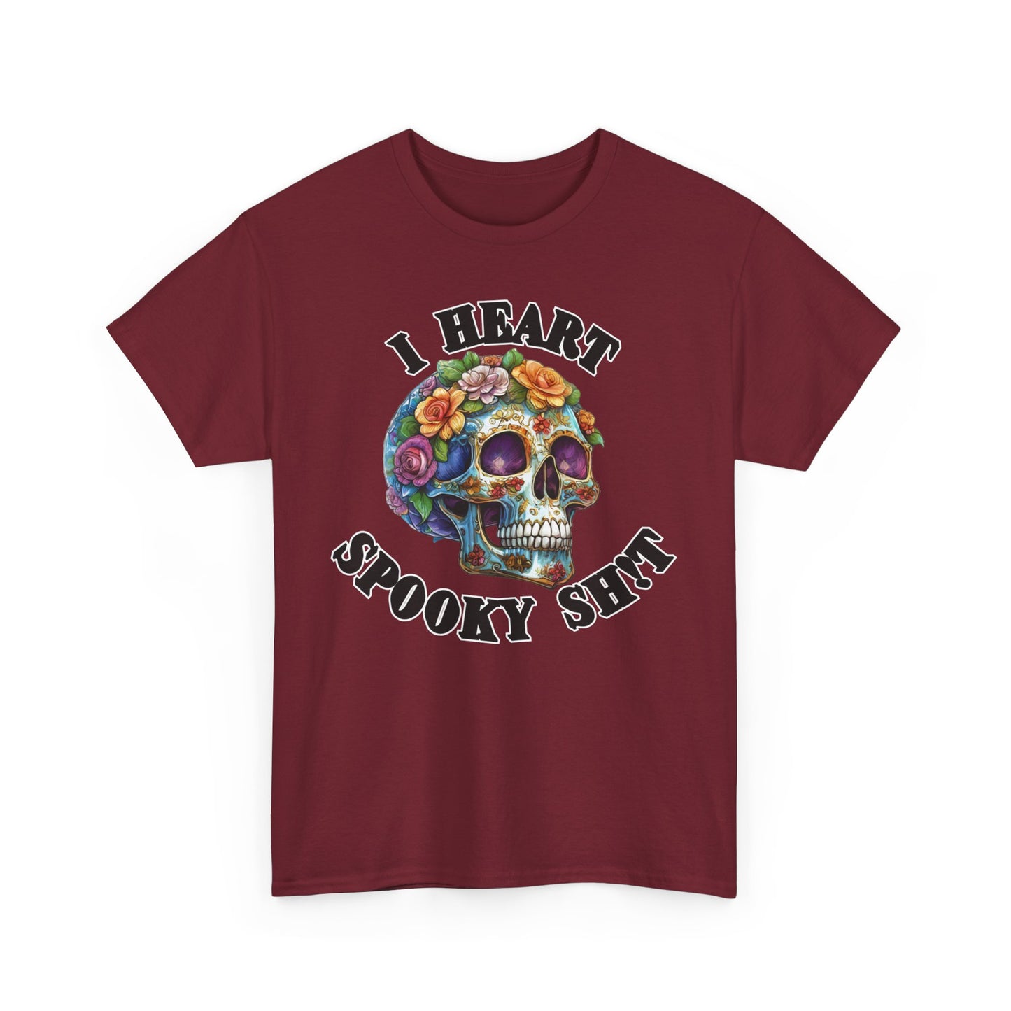 I Heart Spooky Sh!t - Unisex Heavy Cotton Tee