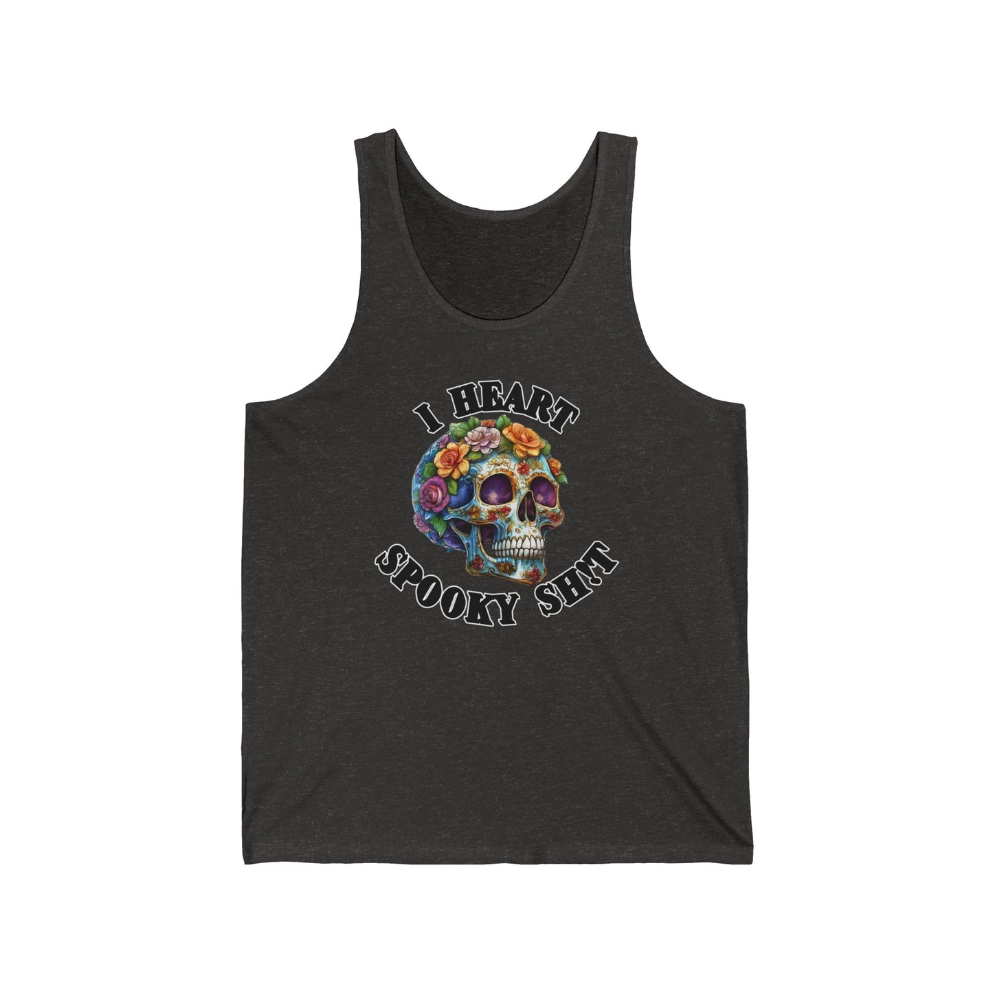 I Heart Spooky Sh!t - Unisex Jersey Tank