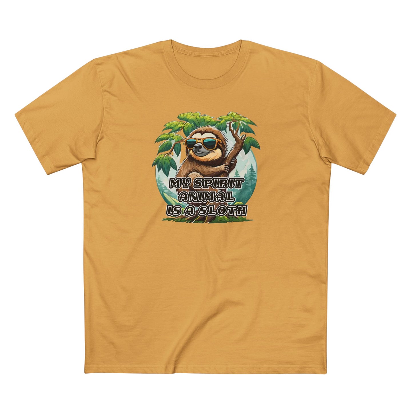 My spirit animal is a sloth - Men's Staple Tee