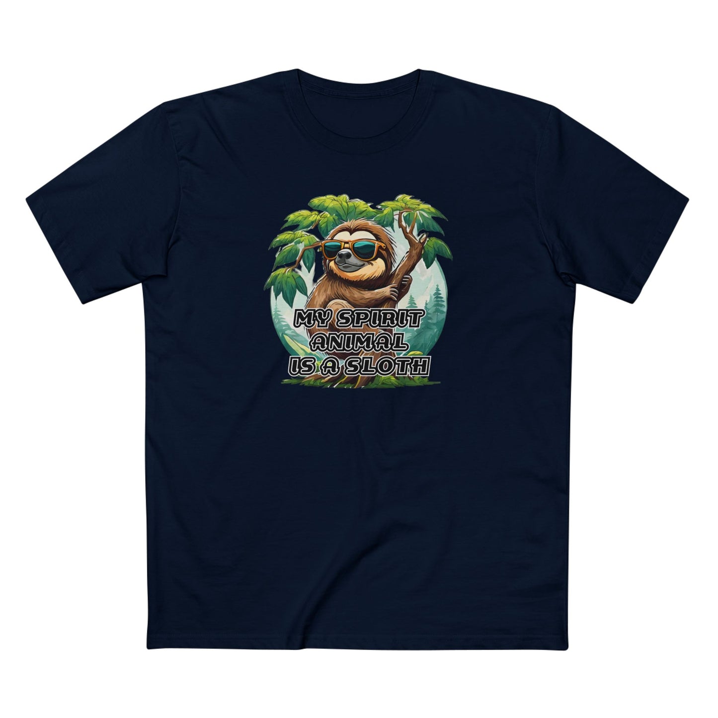 My spirit animal is a sloth - Men's Staple Tee