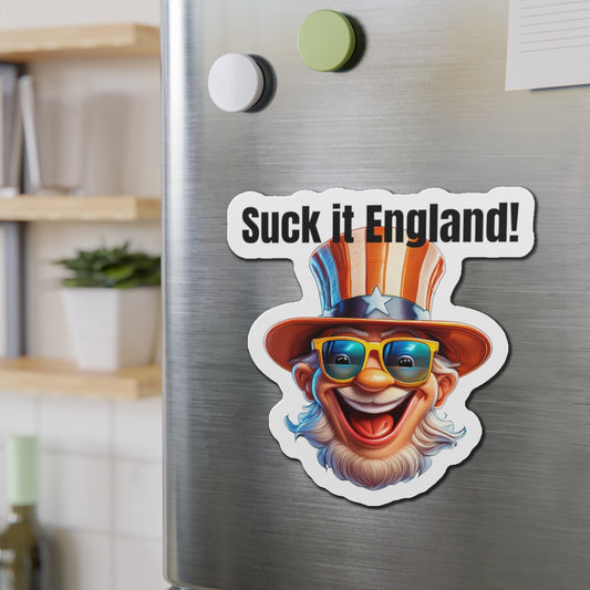 Suck it England! - Die-Cut Magnets